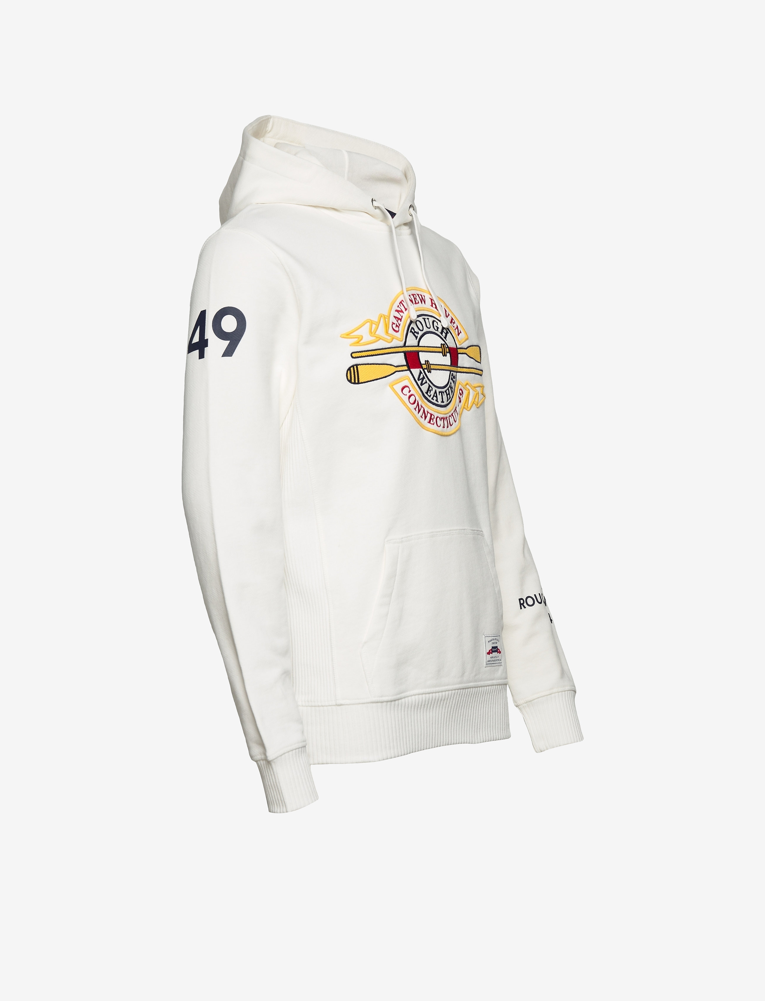 GANT - D1. RW GRAPHIC HOODIE - eggshell - 3
