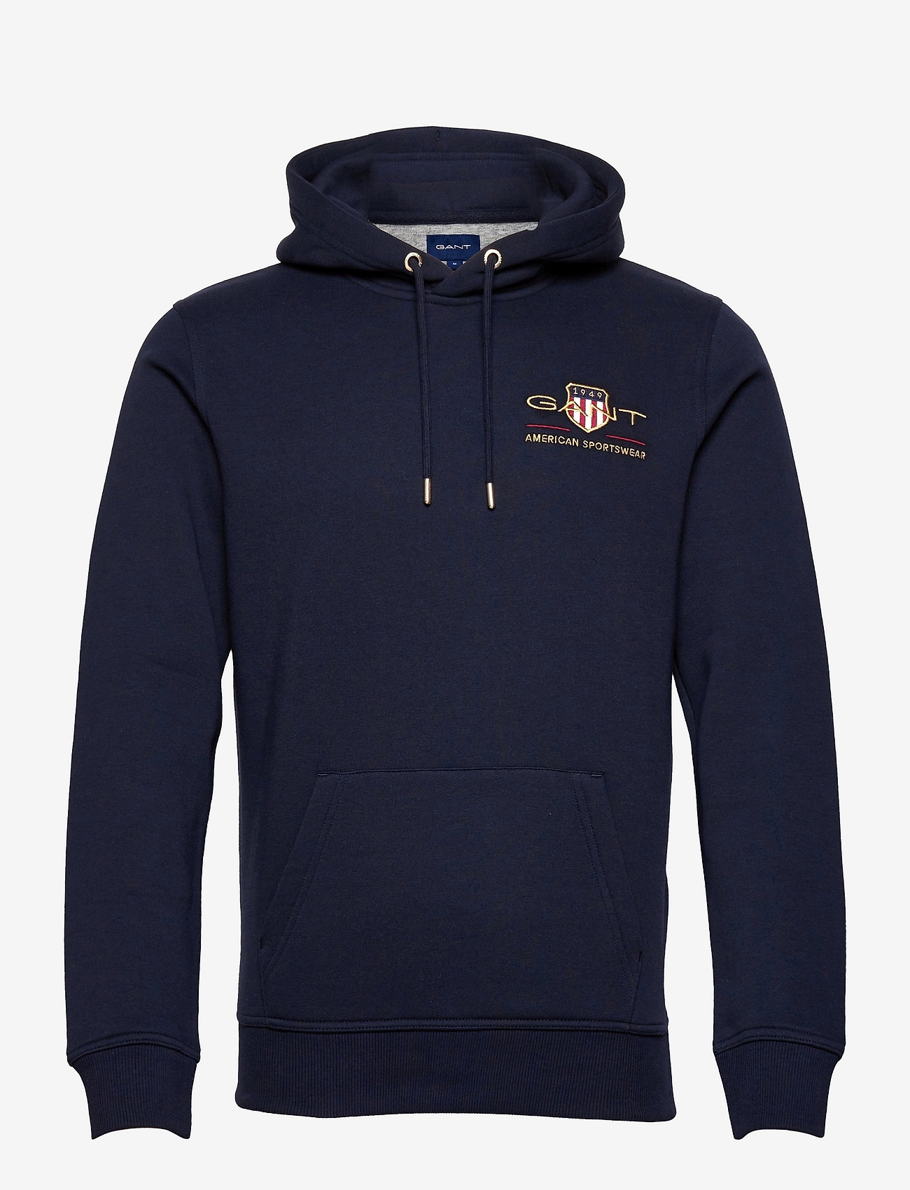 GANT - MEDIUM ARCHIVE SHIELD HOODIE - evening blue - 0