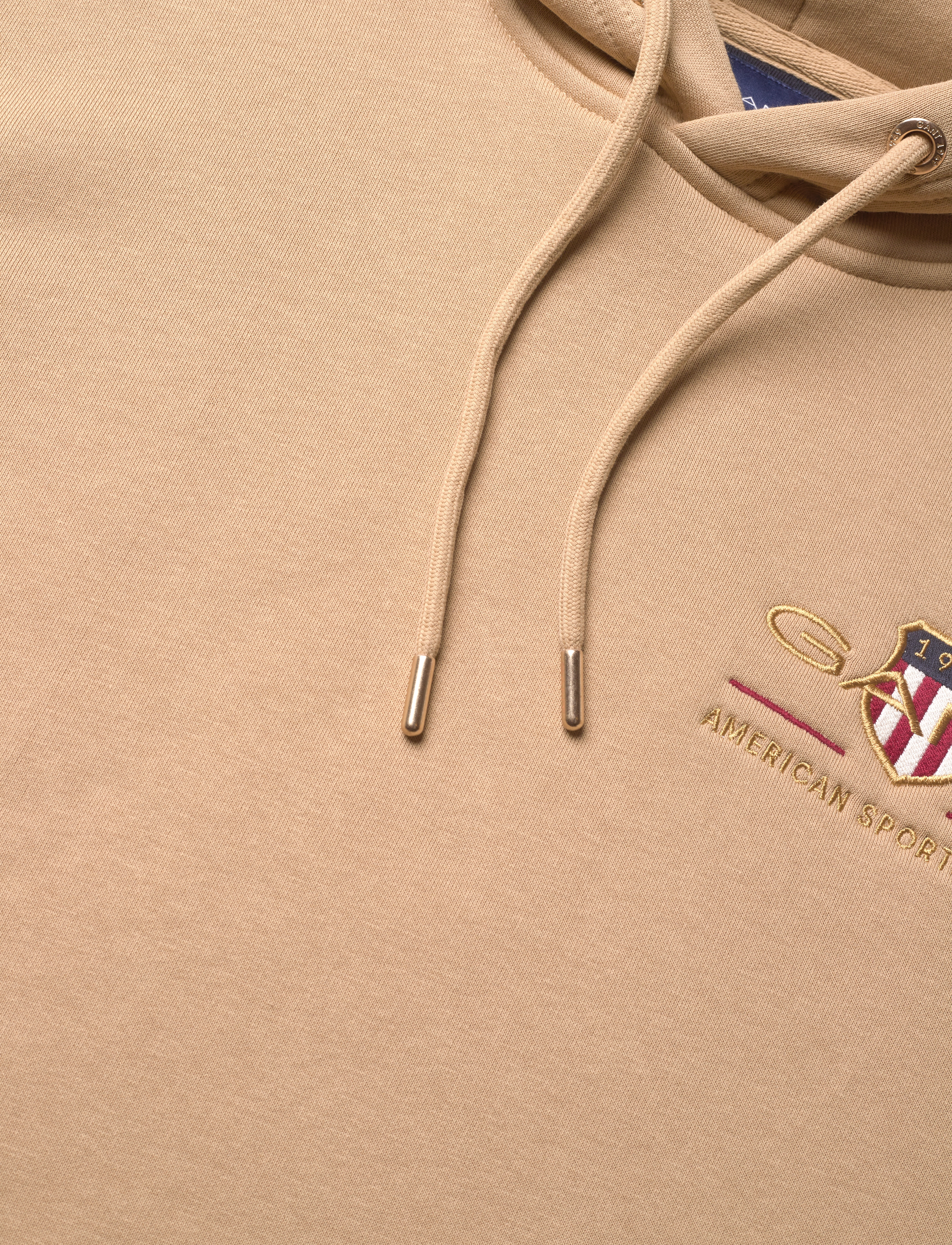 GANT - MEDIUM ARCHIVE SHIELD HOODIE - hazelwood beige - 2