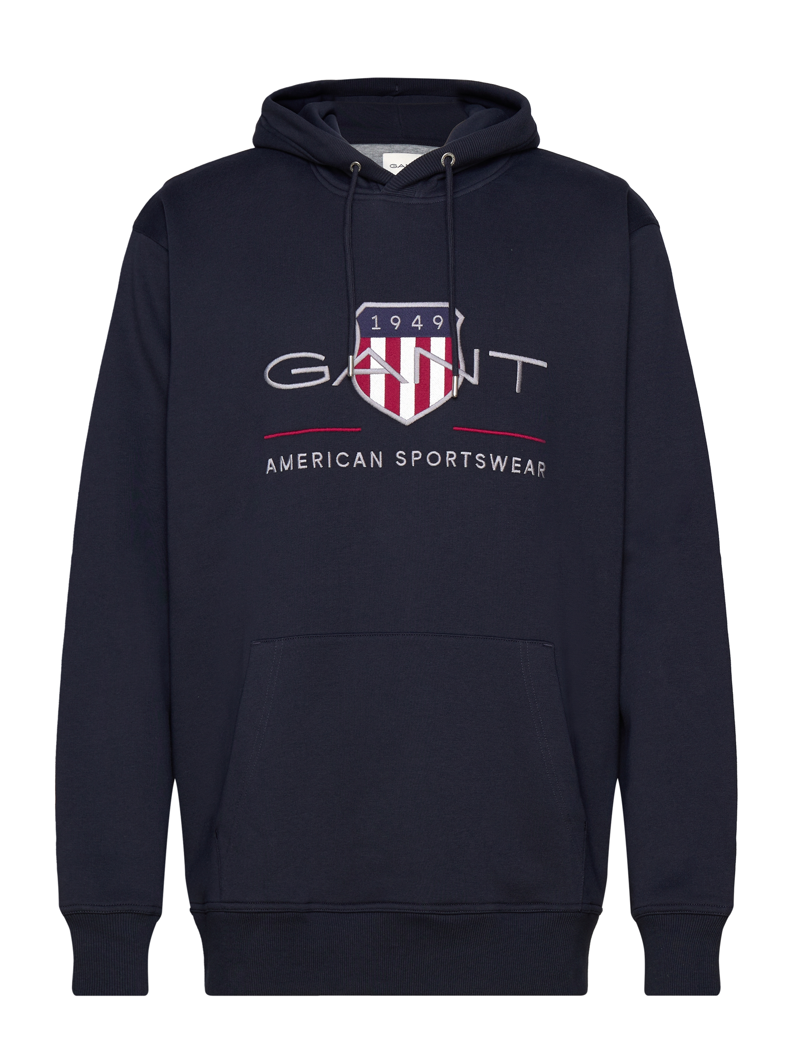 Gant REG ARCHIVE SHIELD HOODIE - Hættetrøjer - EVENING BLUE / navy