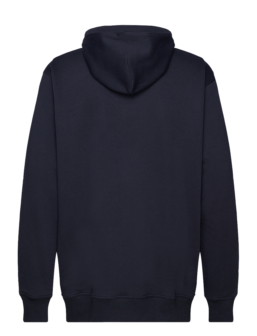Gant - REG ARCHIVE SHIELD HOODIE - kapuzenpullover - evening blue - 2
