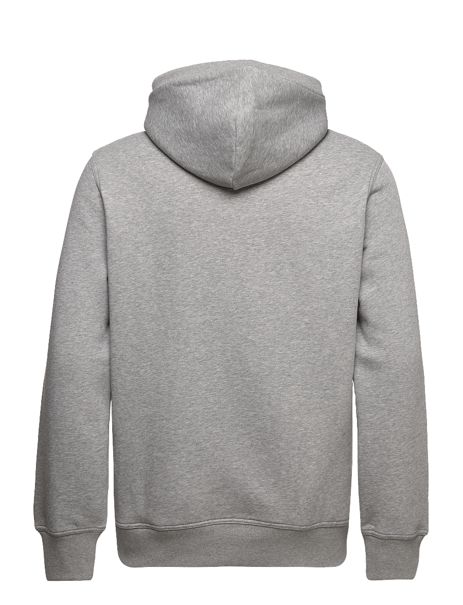 Gant - REG ARCHIVE SHIELD HOODIE - džemperiai su gobtuvu - grey melange - 2