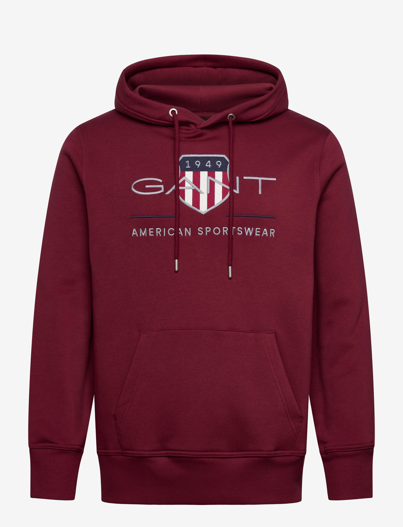 GANT - REG ARCHIVE SHIELD HOODIE - kapuzenpullover - plumped red - 0
