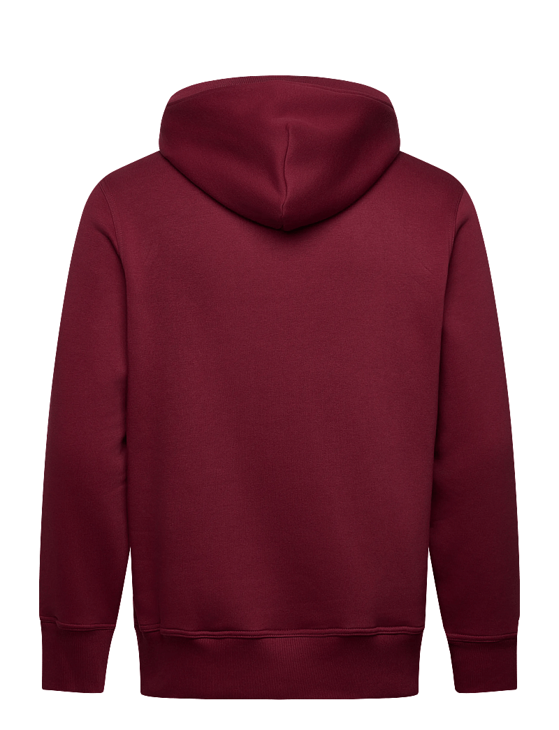 GANT - REG ARCHIVE SHIELD HOODIE - kapuzenpullover - plumped red - 1