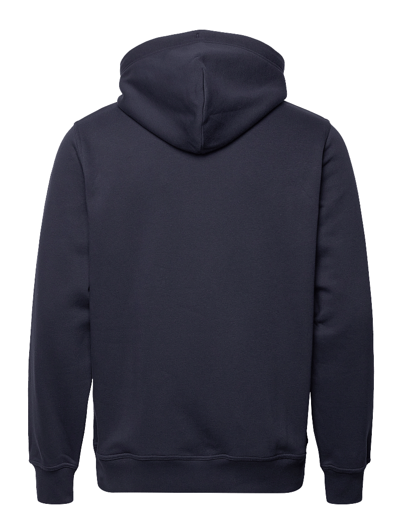 GANT - REG MEDIUM ARCHIVE SHIELD HOODIE - hættetrøjer - evening blue - 2