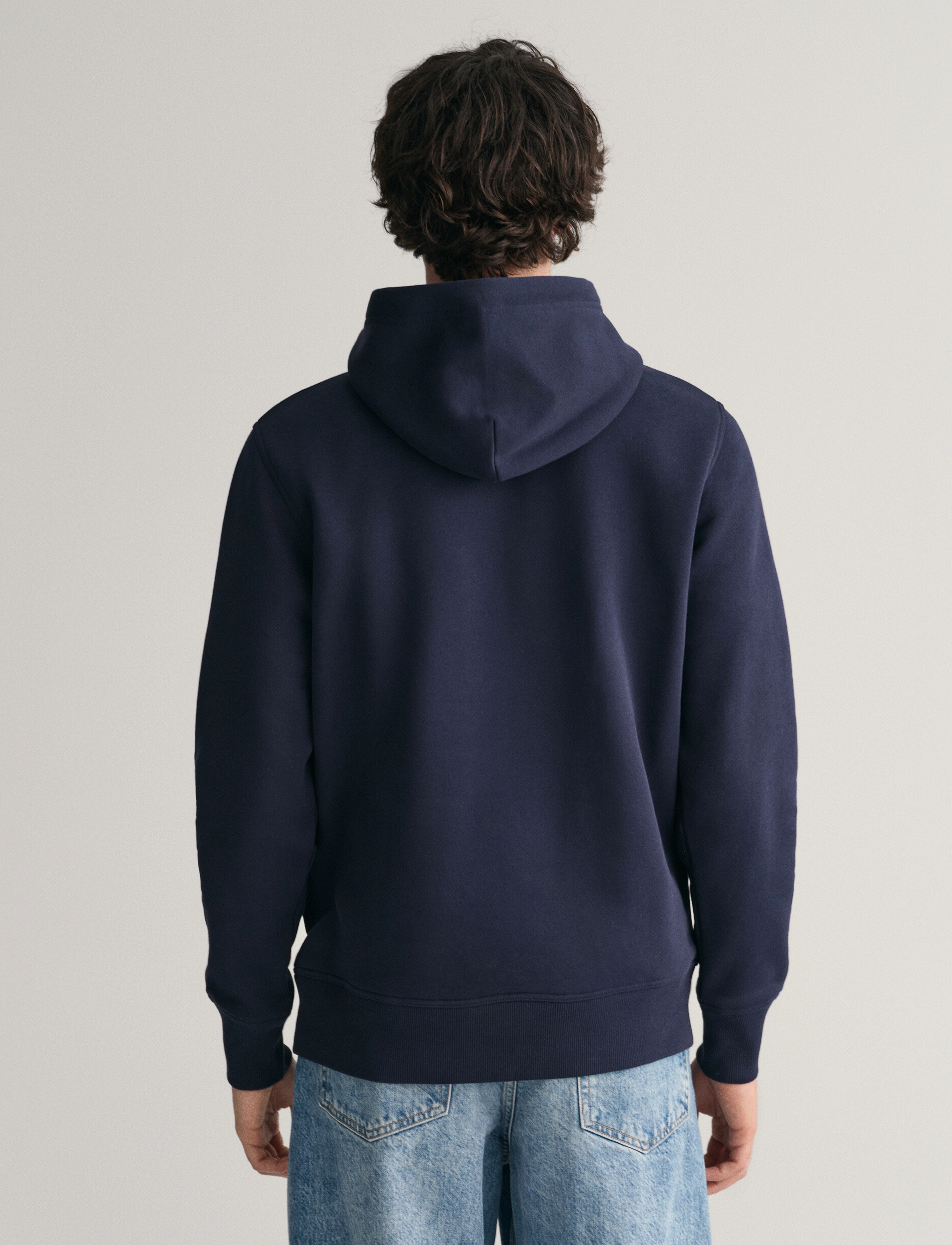 Gant - REG MEDIUM ARCHIVE SHIELD HOODIE - džemperiai su gobtuvu - evening blue - 3
