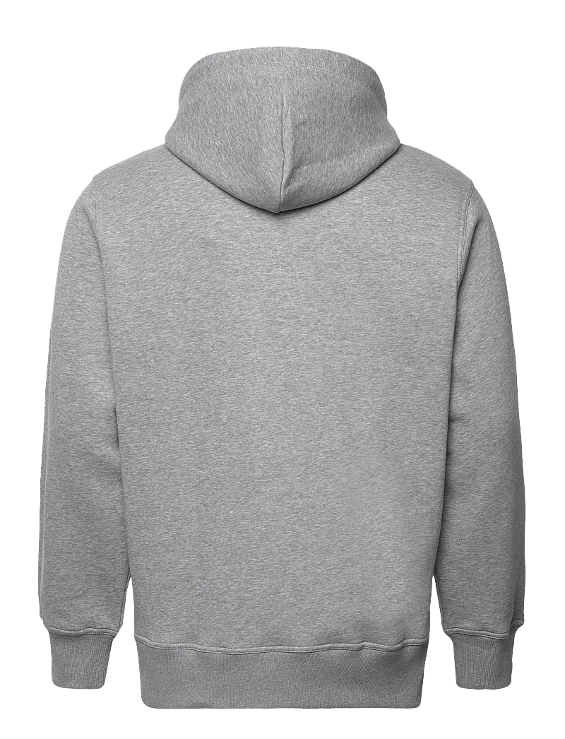 GANT - REG MEDIUM ARCHIVE SHIELD HOODIE - hættetrøjer - grey melange - 2