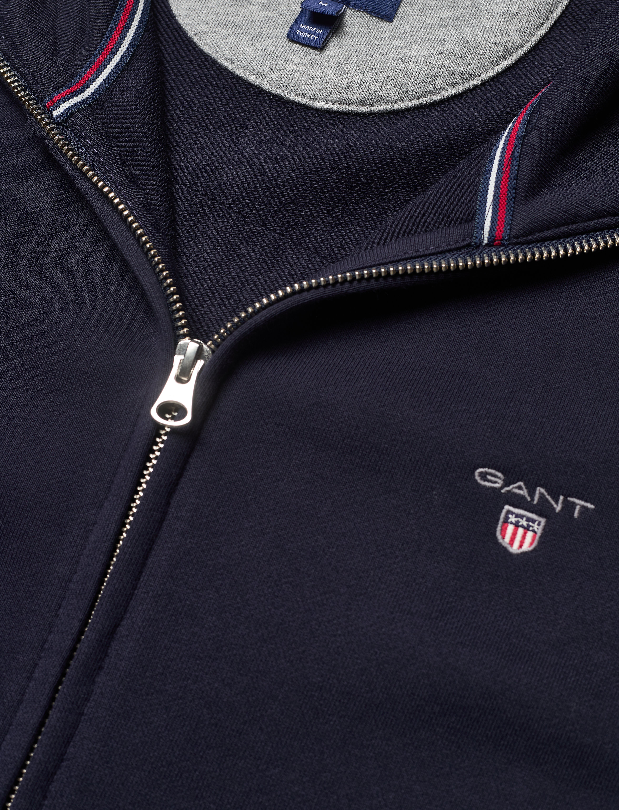 GANT - ORIGINAL FULL ZIP CARDIGAN - evening blue - 2