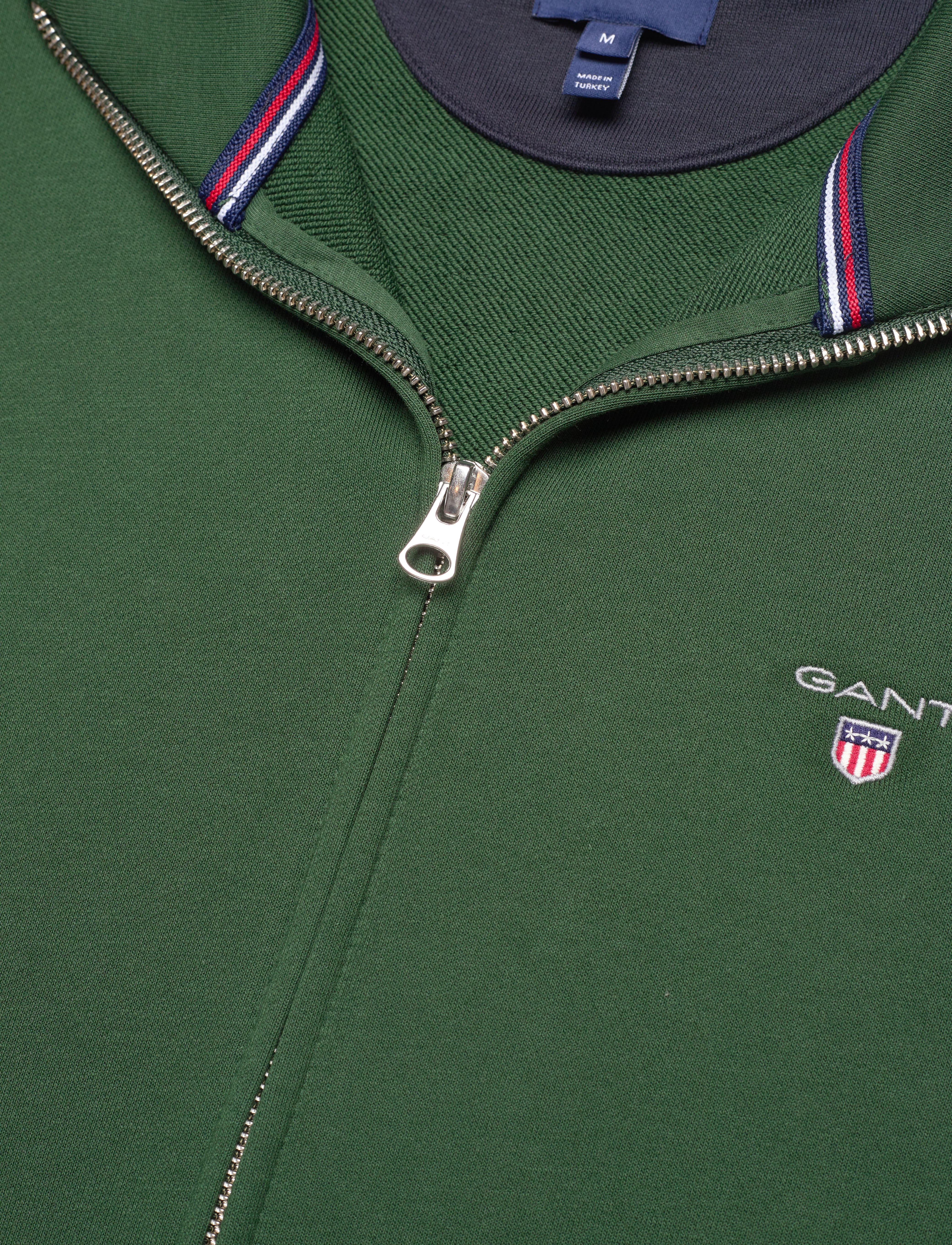 GANT - ORIGINAL FULL ZIP CARDIGAN - storm green - 3