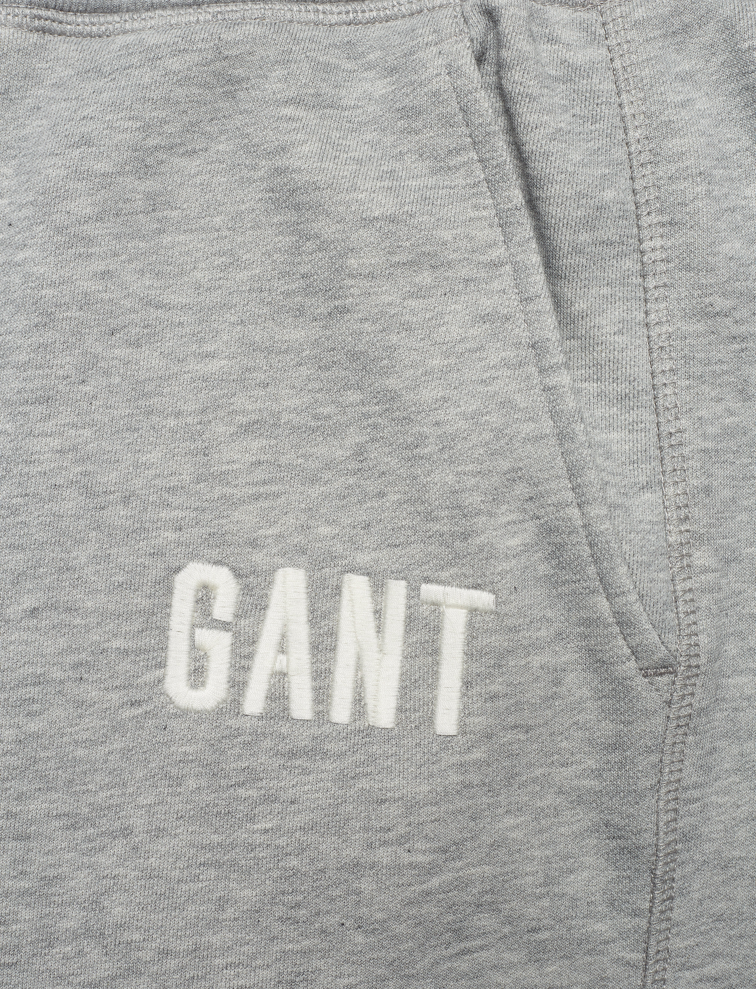 GANT - D1. GRAPHIC SWEAT PANTS - grey melange - 2