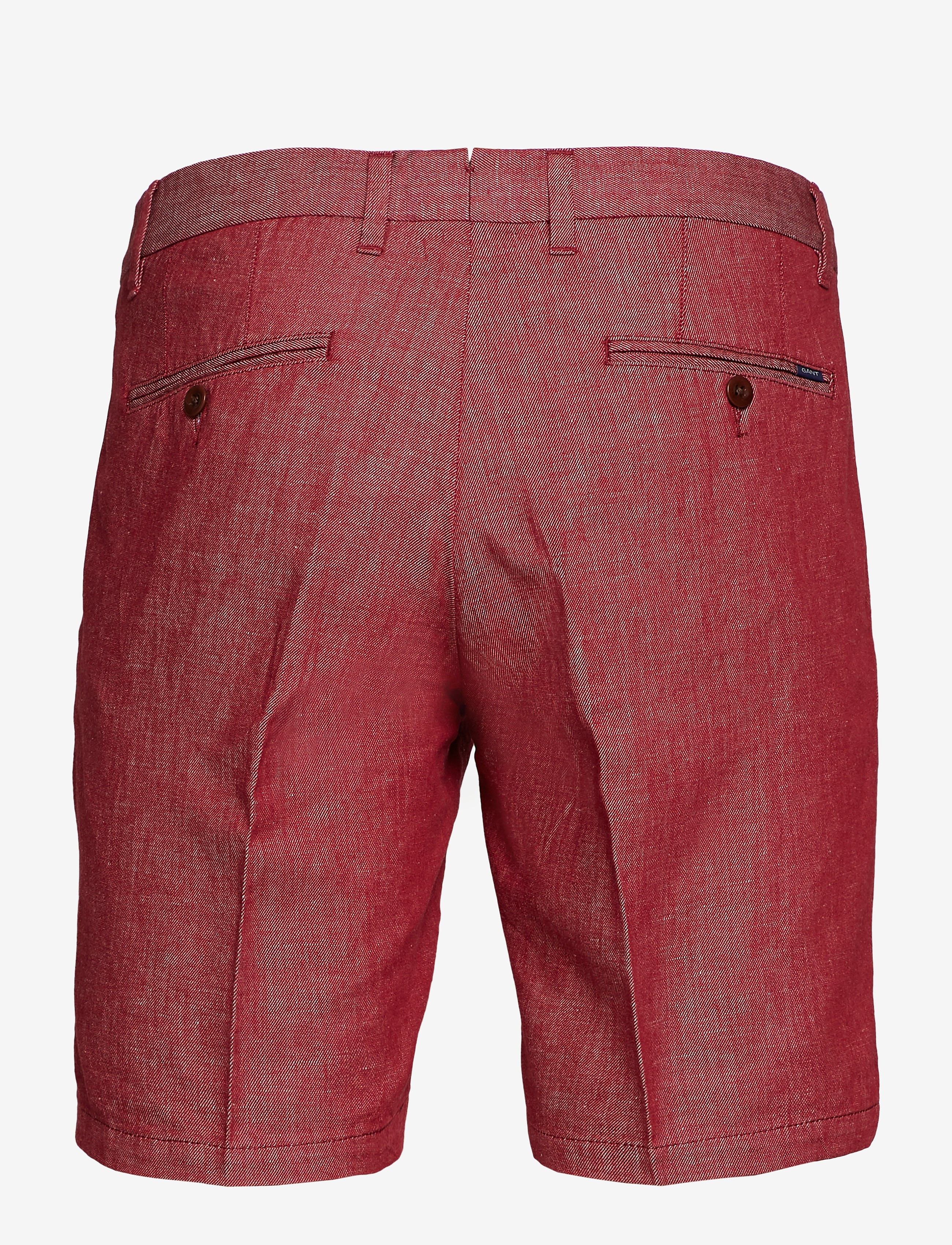 GANT - D1. THE CHAMBRAY SHORT - mahogny red - 1