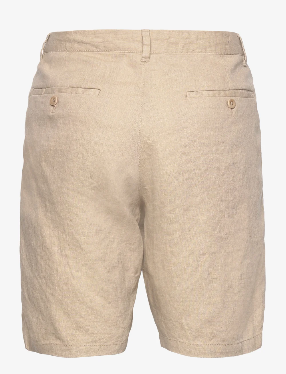 GANT - RELAXED LINEN DS SHORTS - leinen-shorts - concrete beige - 1