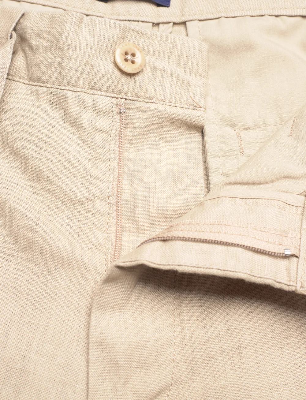 GANT - RELAXED LINEN DS SHORTS - leinen-shorts - concrete beige - 3
