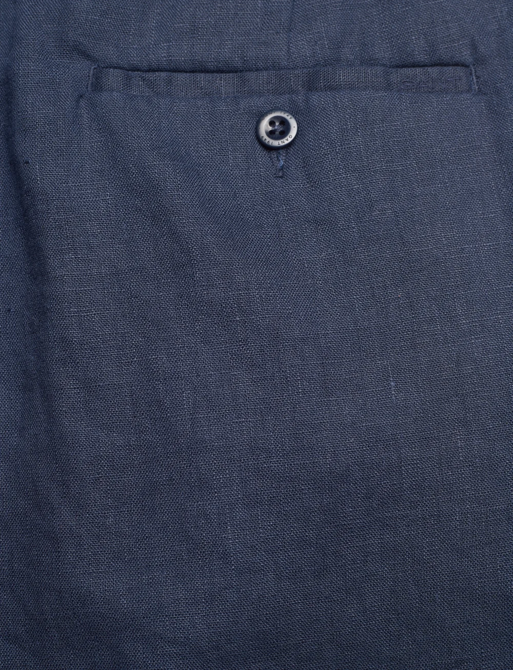 GANT - RELAXED LINEN DS SHORTS - linneshorts - marine - 4