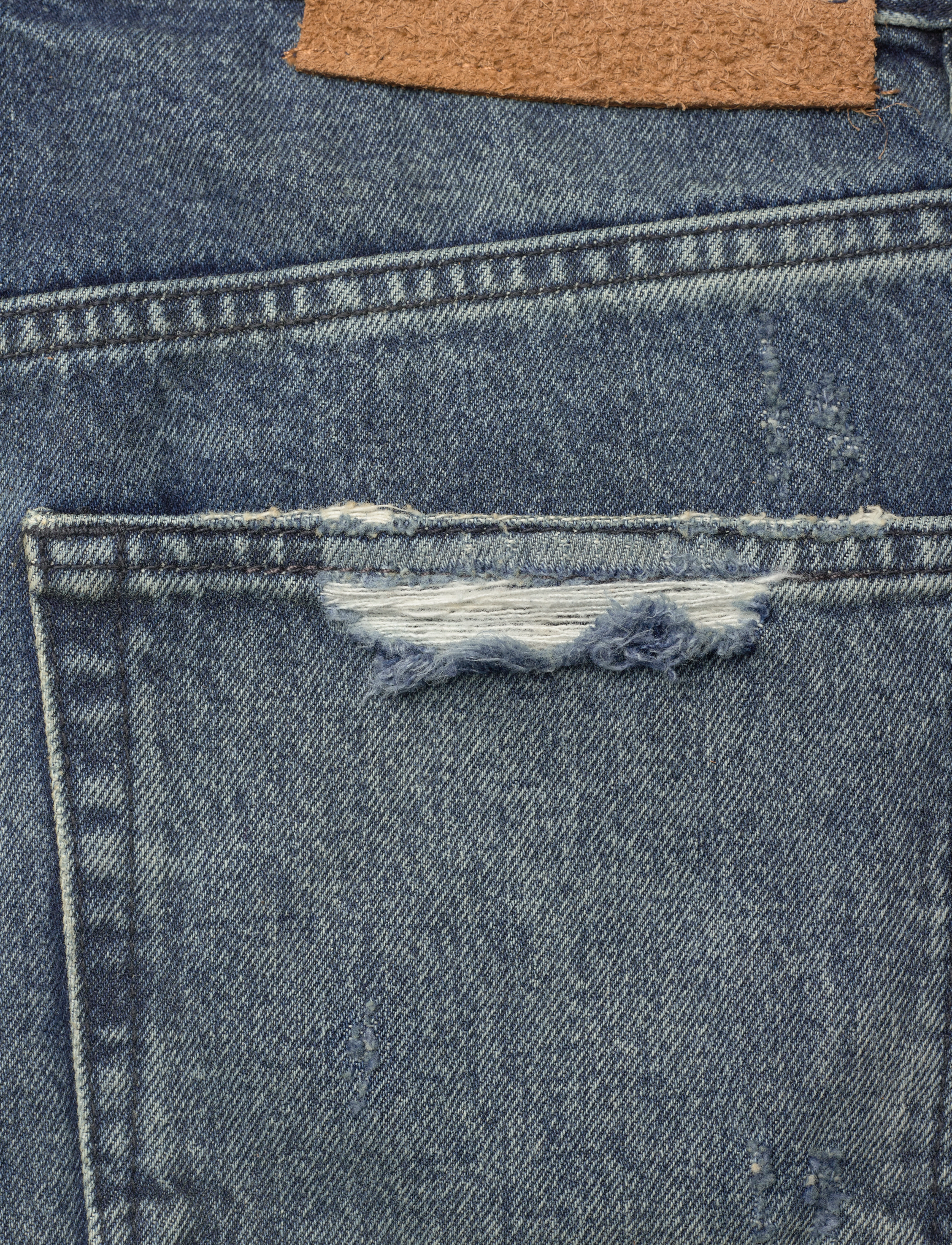 Gant - RAW HEM JEANS SHORTS - denimshorts - semi light blue worn in - 4