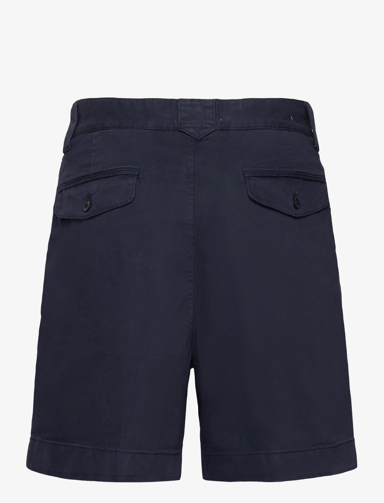 GANT - PLEATED TWILL CHINO SHORTS - chinos shorts - evening blue - 1