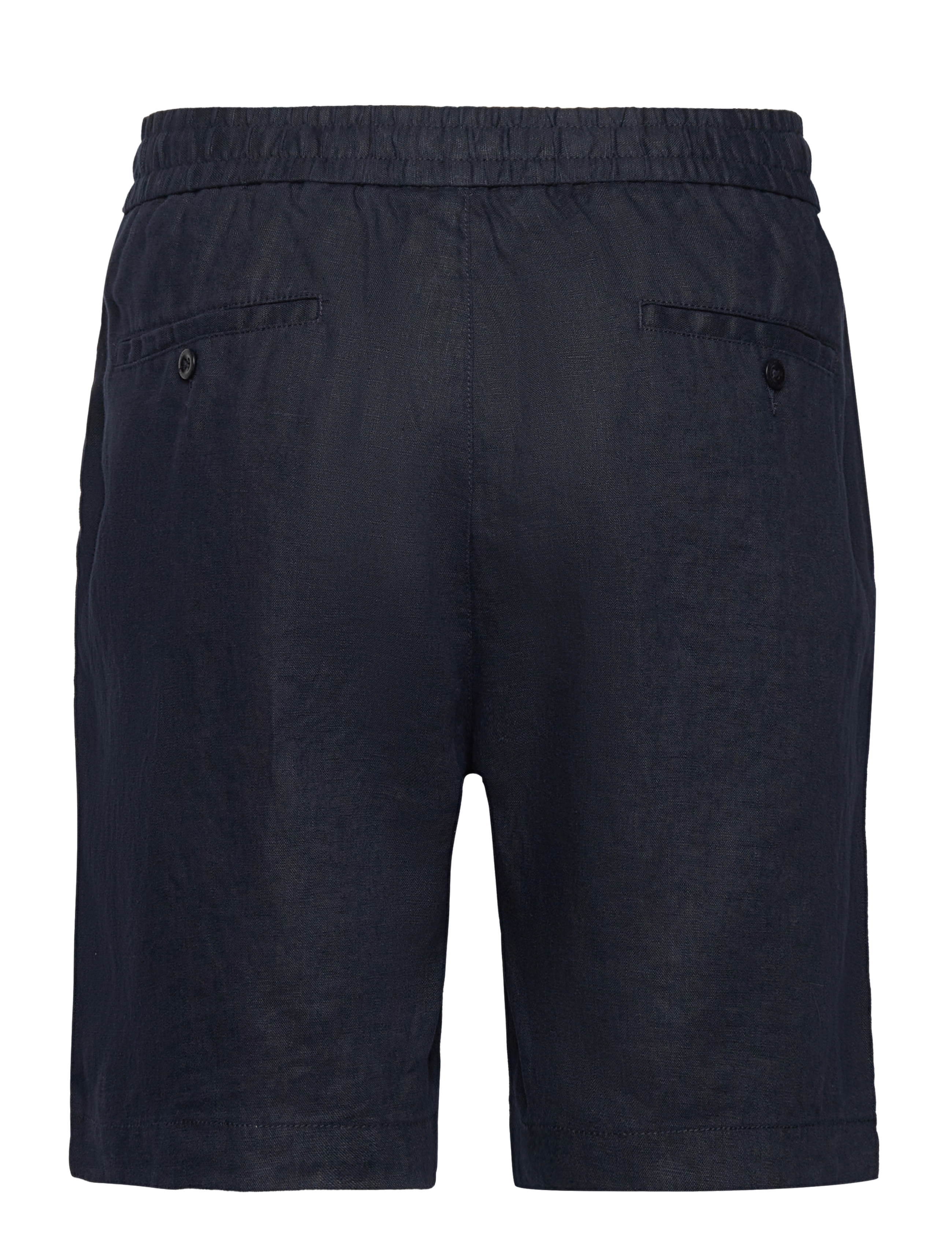GANT - LINEN DRAWSTRING SHORTS - evening blue - 1