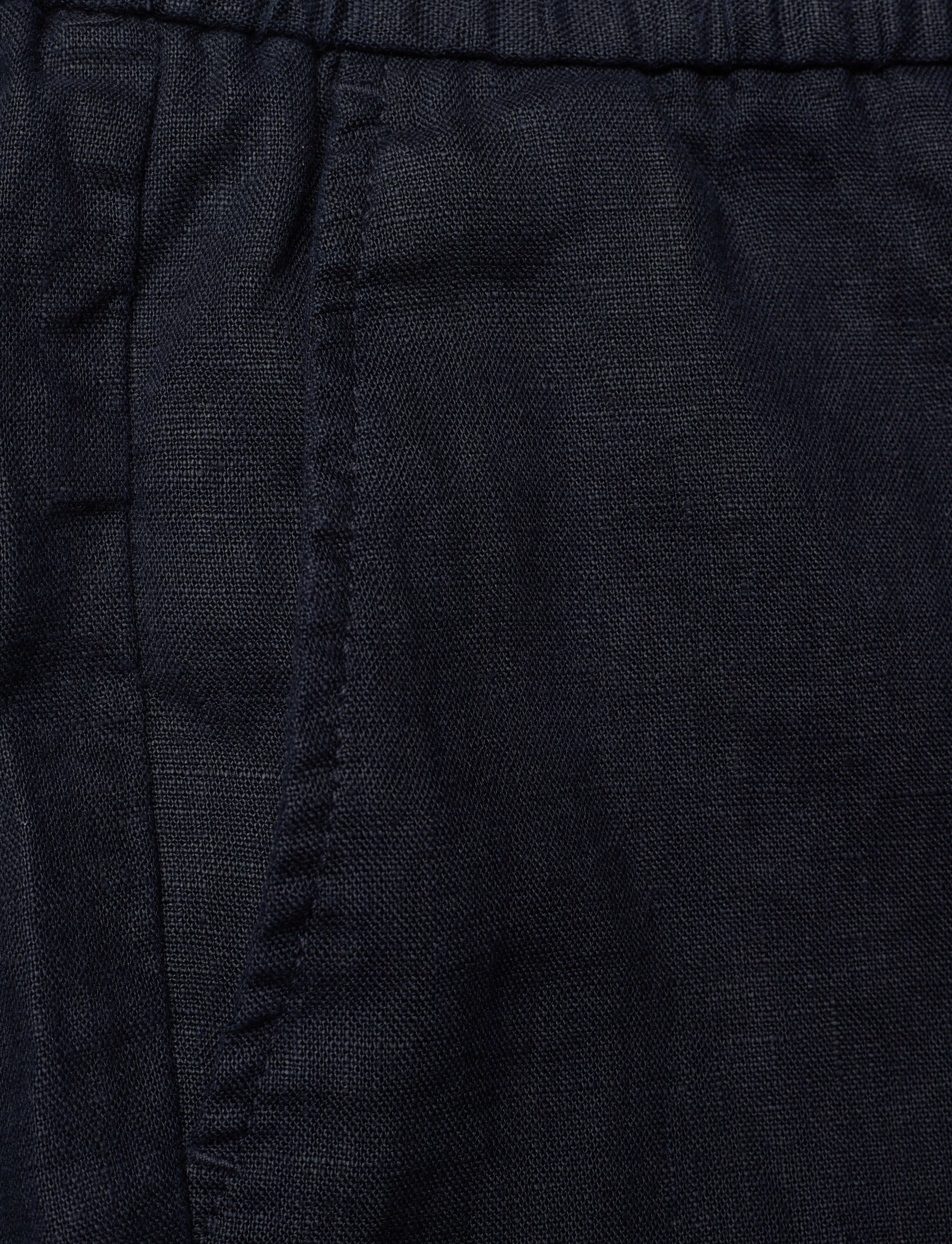 GANT - LINEN DRAWSTRING SHORTS - evening blue - 2
