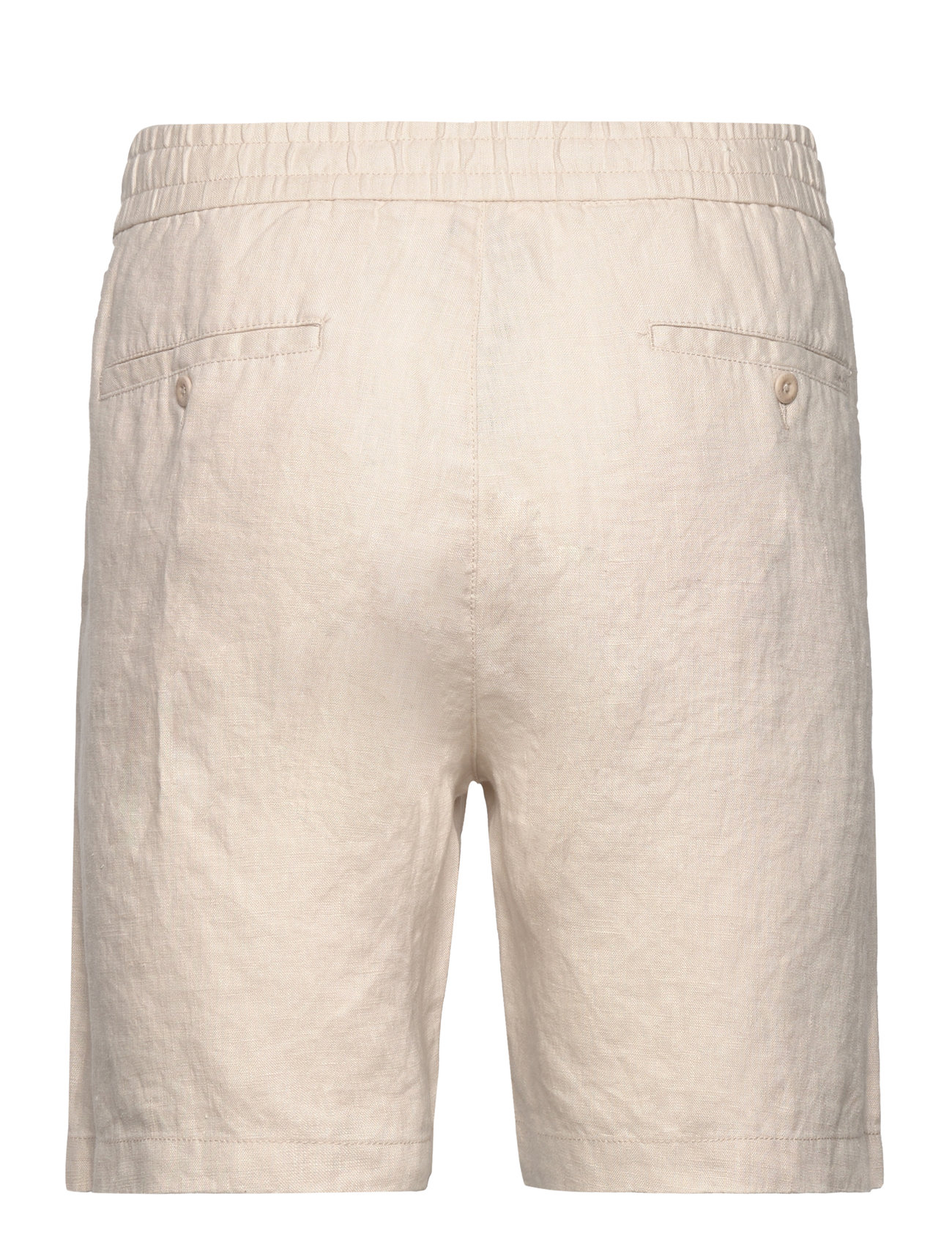 GANT - LINEN DRAWSTRING SHORTS - putty - 1