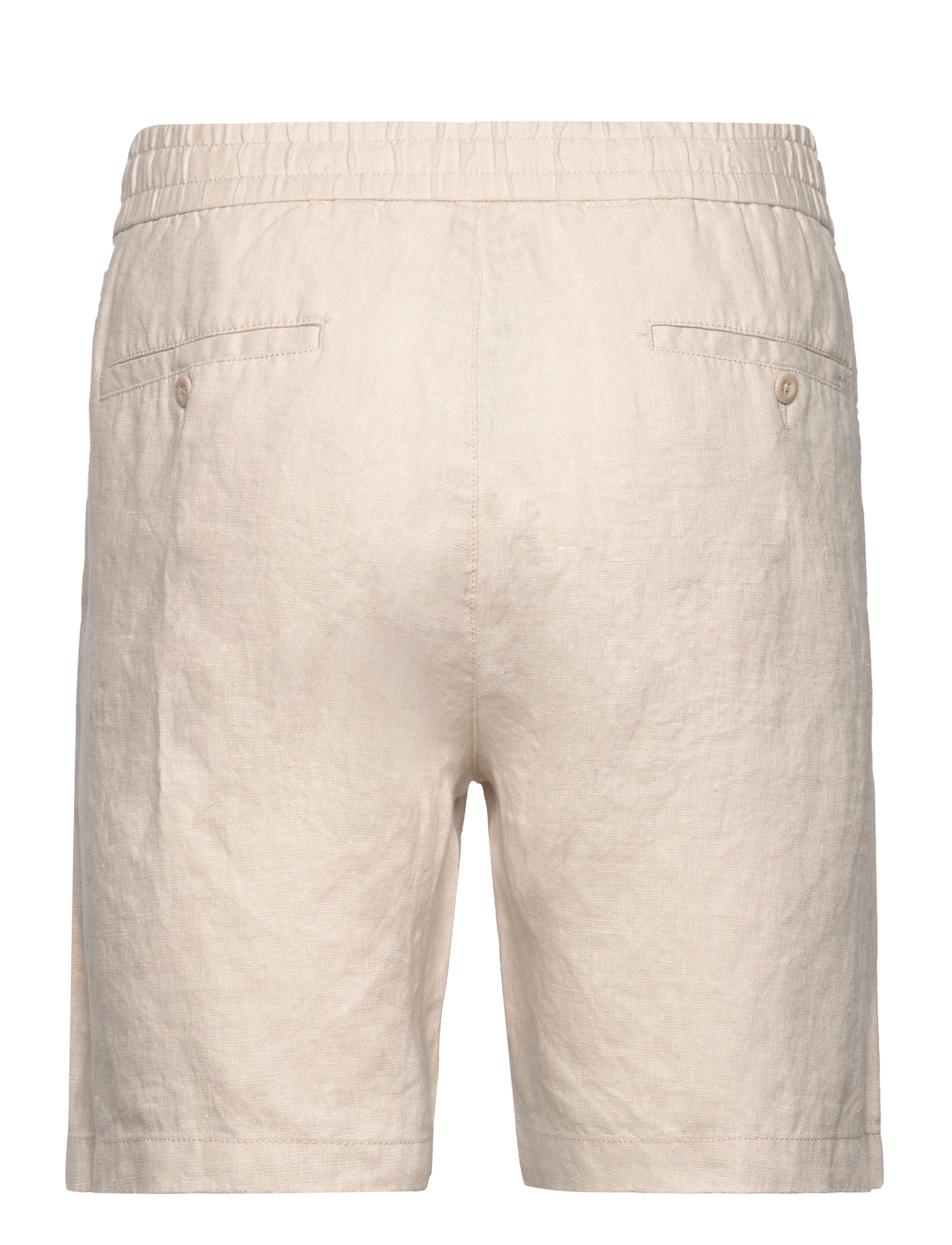 GANT - LINEN DRAWSTRING SHORTS - putty - 1