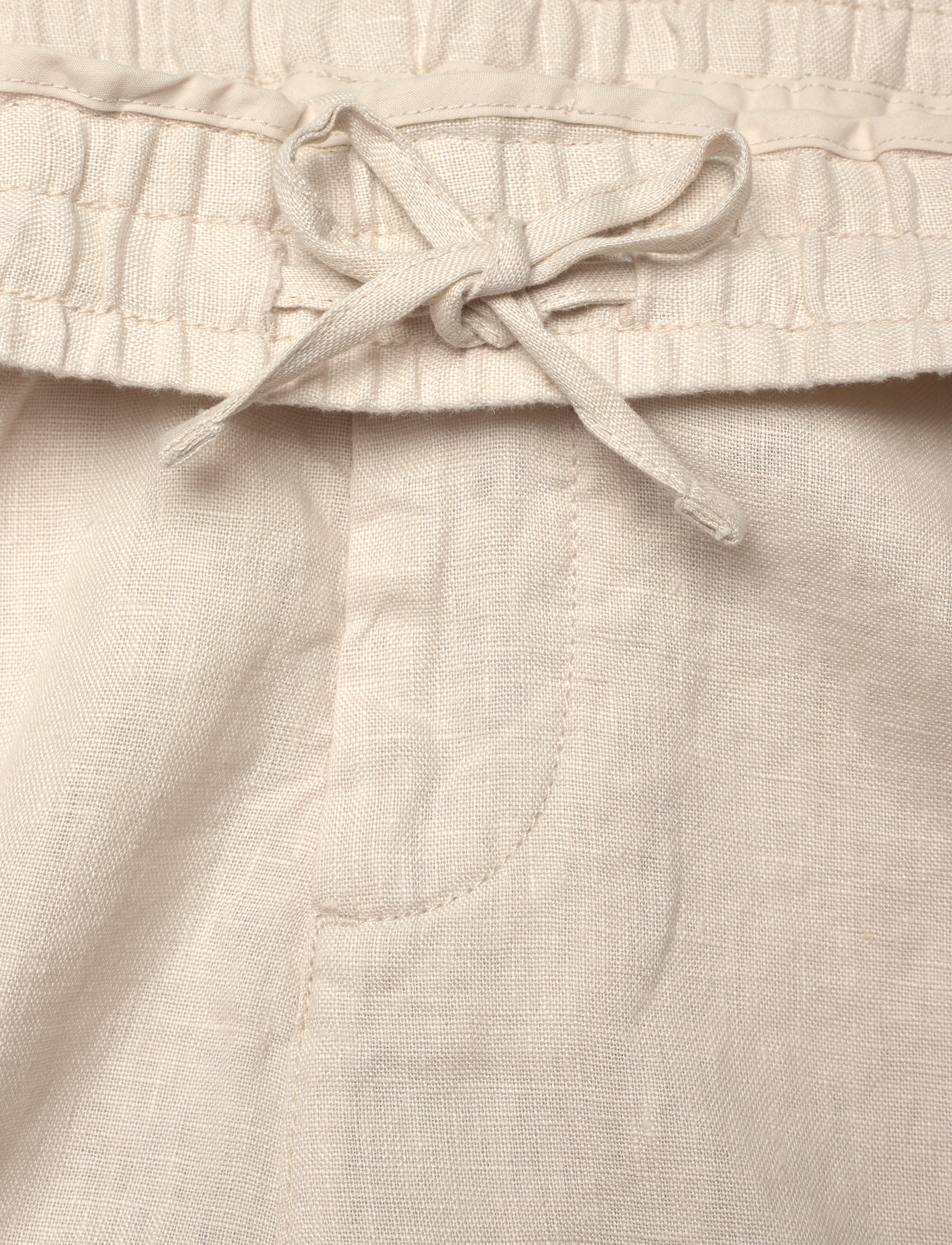 GANT - LINEN DRAWSTRING SHORTS - putty - 3
