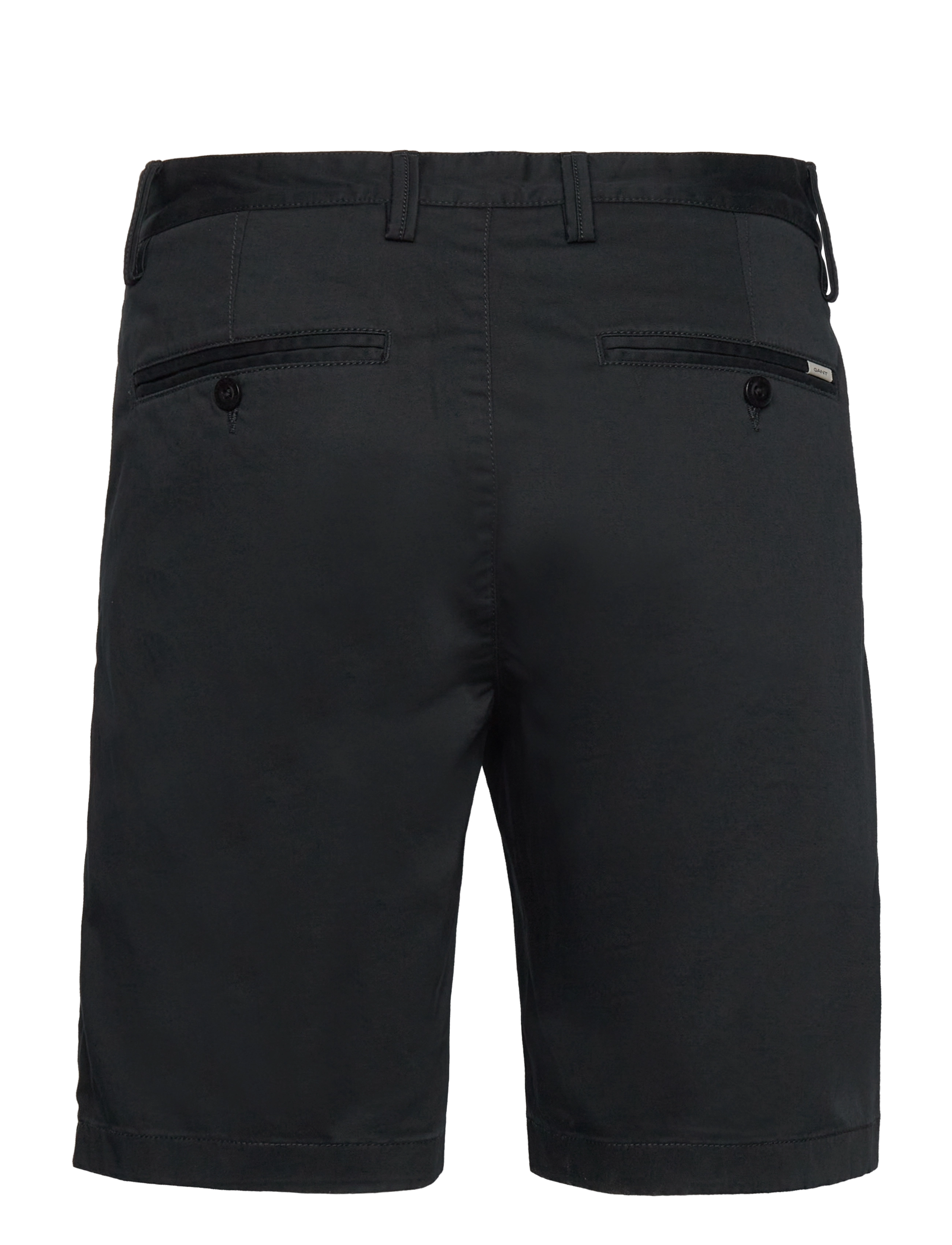 Gant - SLIM TWILL SHORTS - black - 1