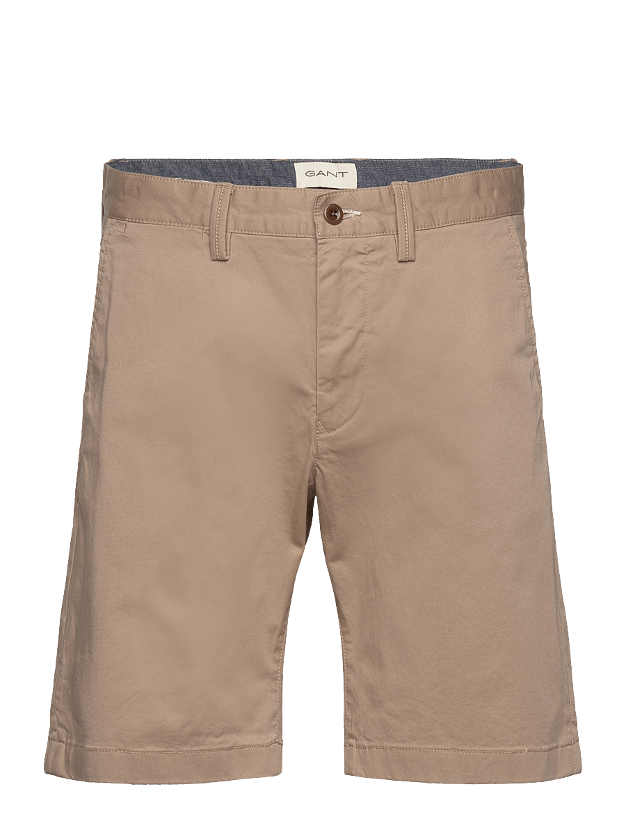 Gant - SLIM TWILL SHORTS - chino lühikesed püksid - dark khaki - 0