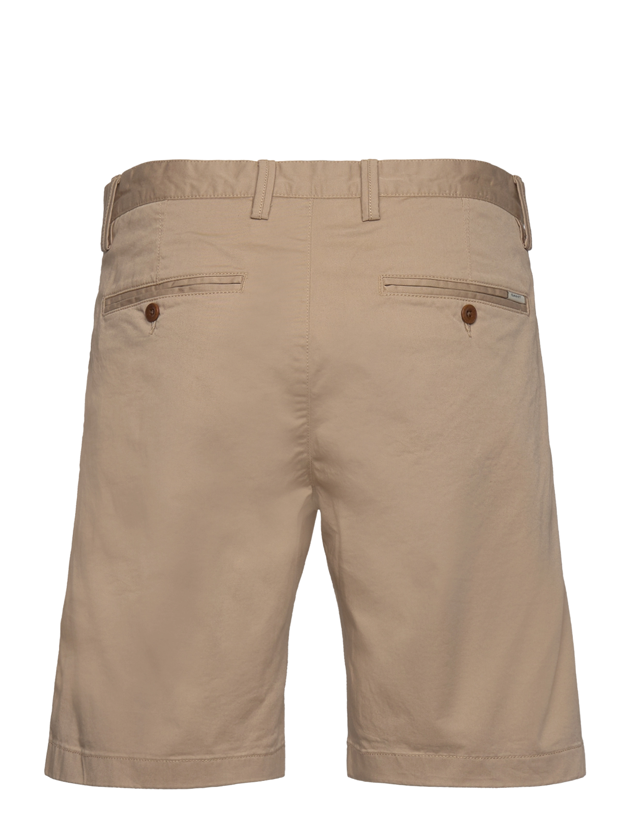 Gant - SLIM TWILL SHORTS - chino lühikesed püksid - dark khaki - 1