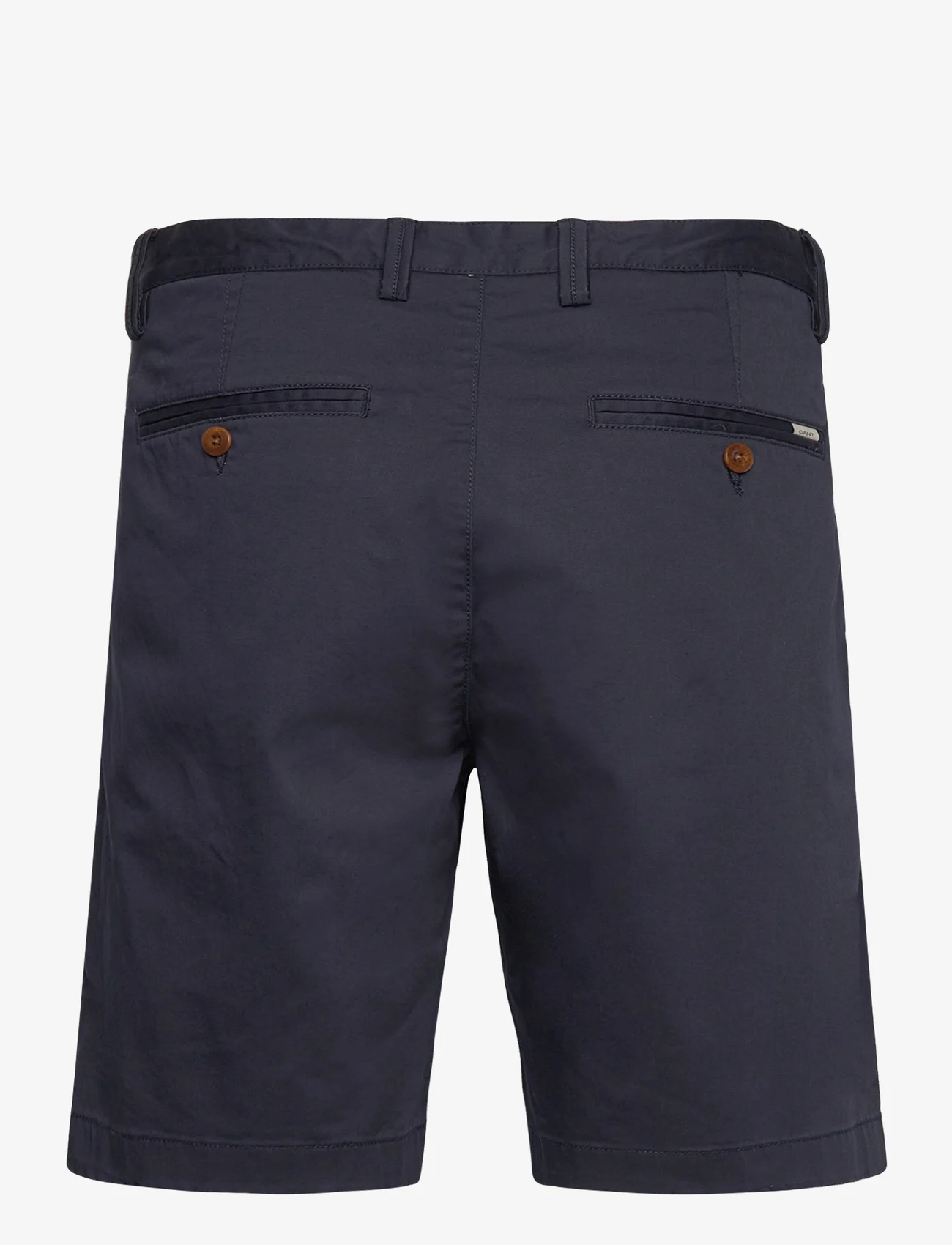 GANT - SLIM TWILL SHORTS - chino shorts - marine - 1