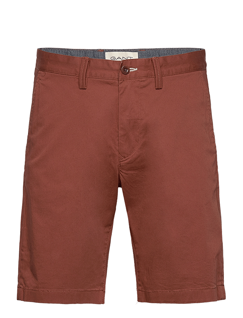 GANT - SLIM TWILL SHORTS - chinos shorts - syrup brown - 1