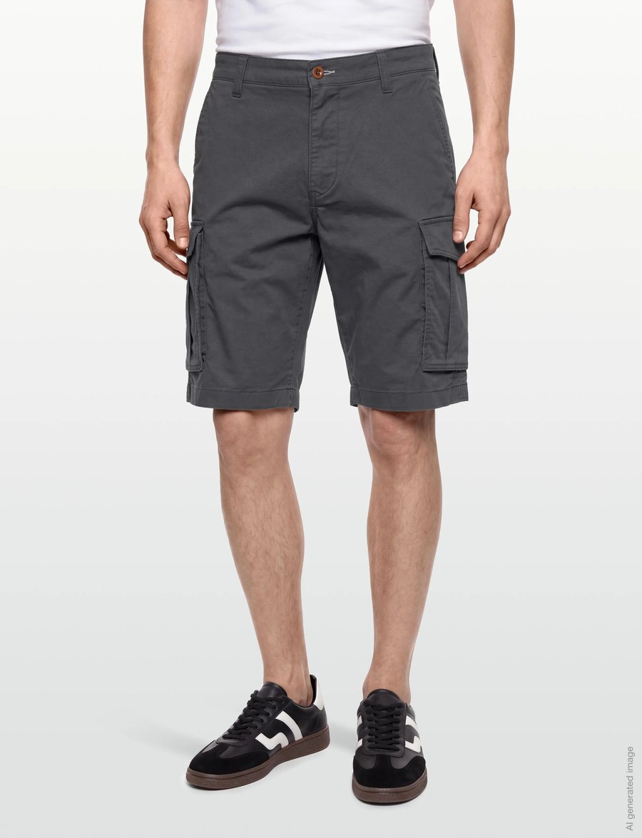 Gant - RELAXED TWILL CARGO SHORTS - cargo shorts - antracite - 3