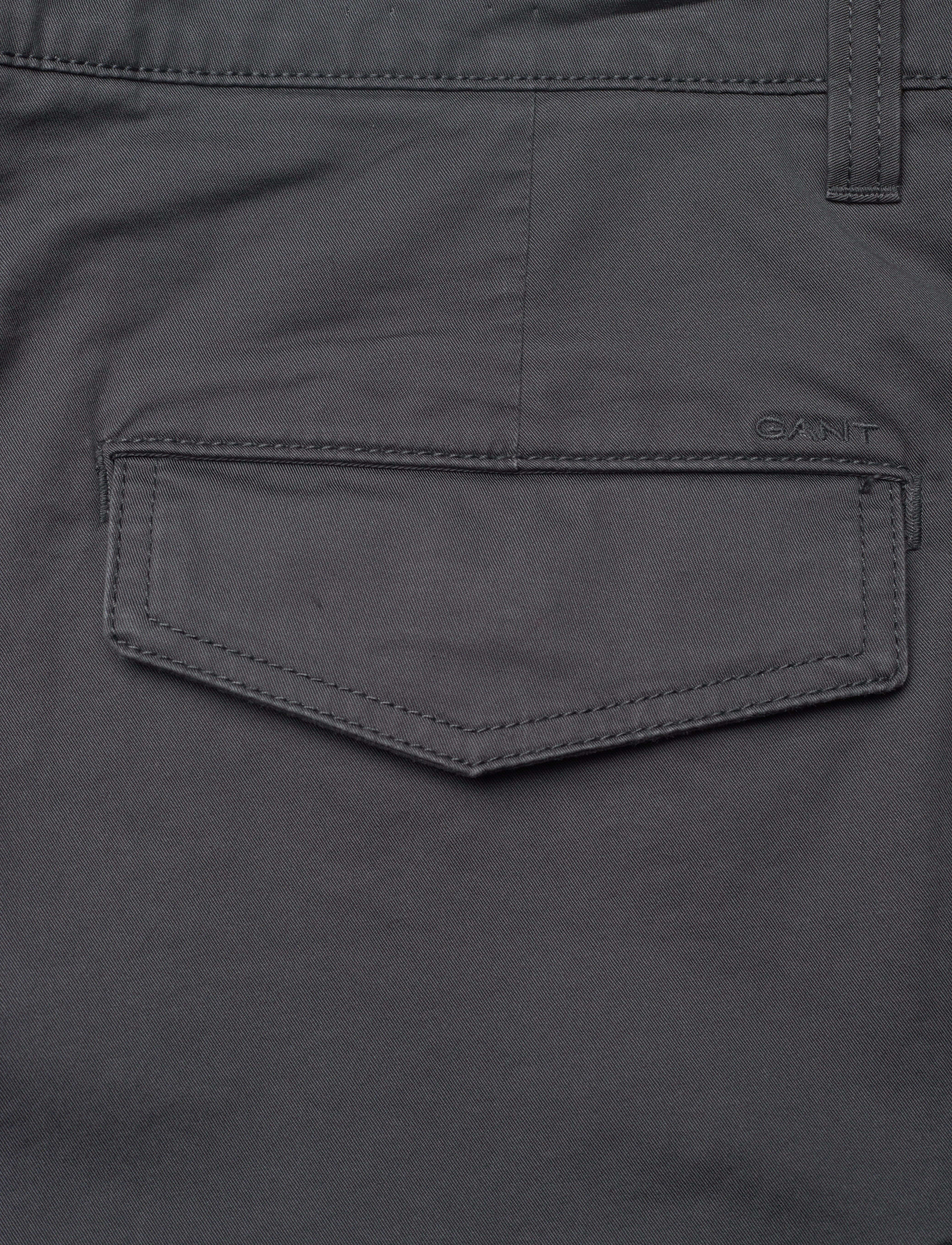 Gant - RELAXED TWILL CARGO SHORTS - cargo shorts - antracite - 4