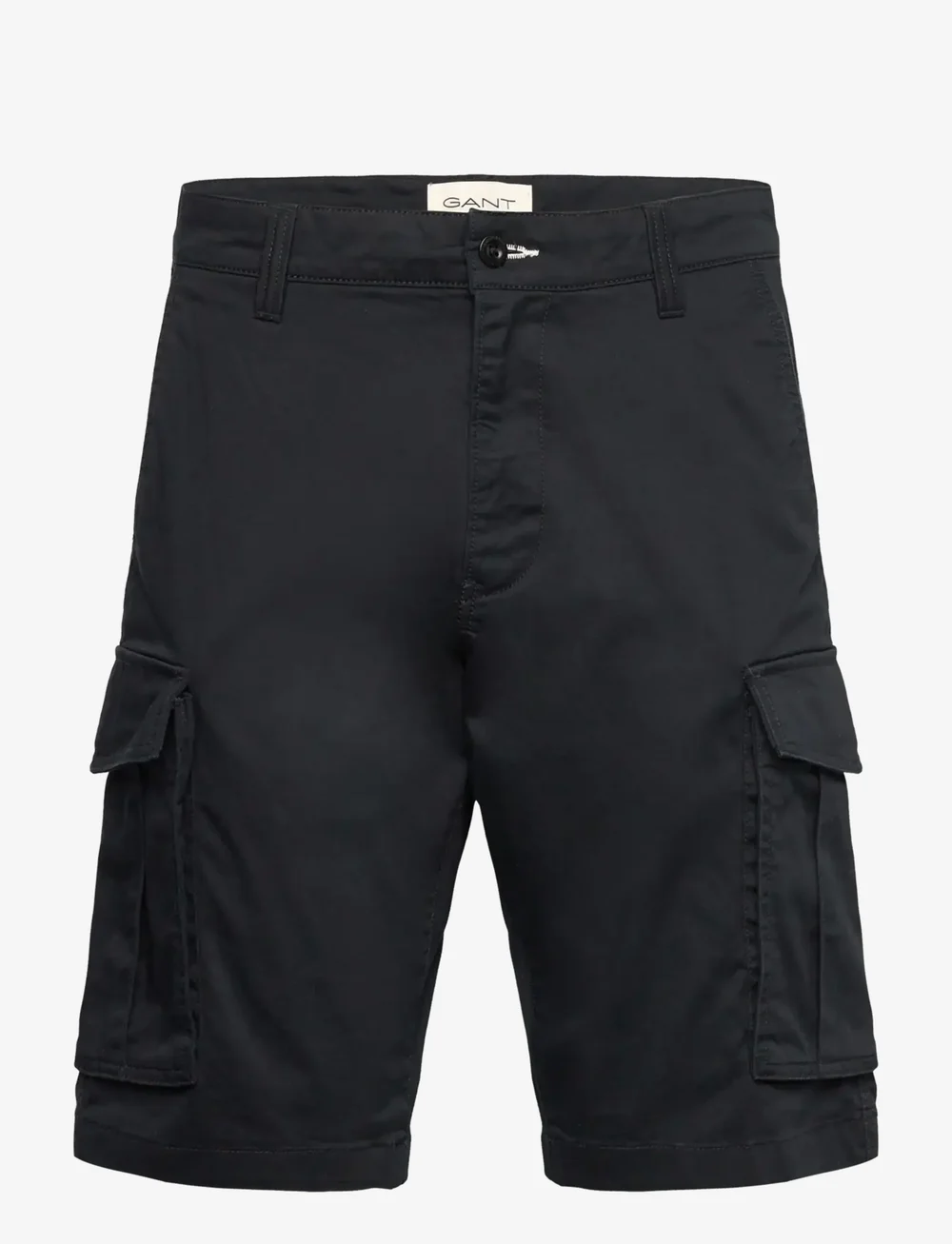 GANT - RELAXED TWILL CARGO SHORTS - cargo shorts - black - 0