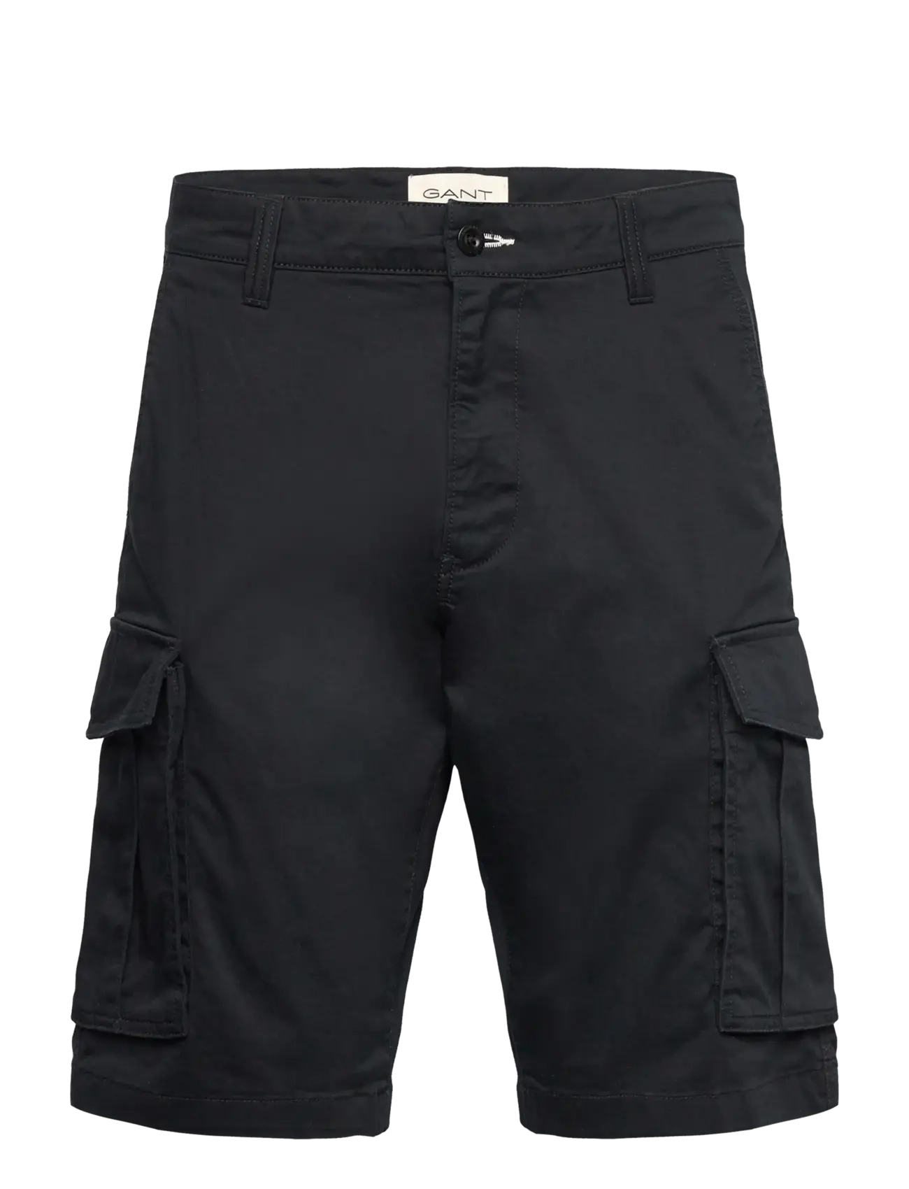 Gant RELAXED TWILL CARGO SHORTS - Kleidung - BLACK / black