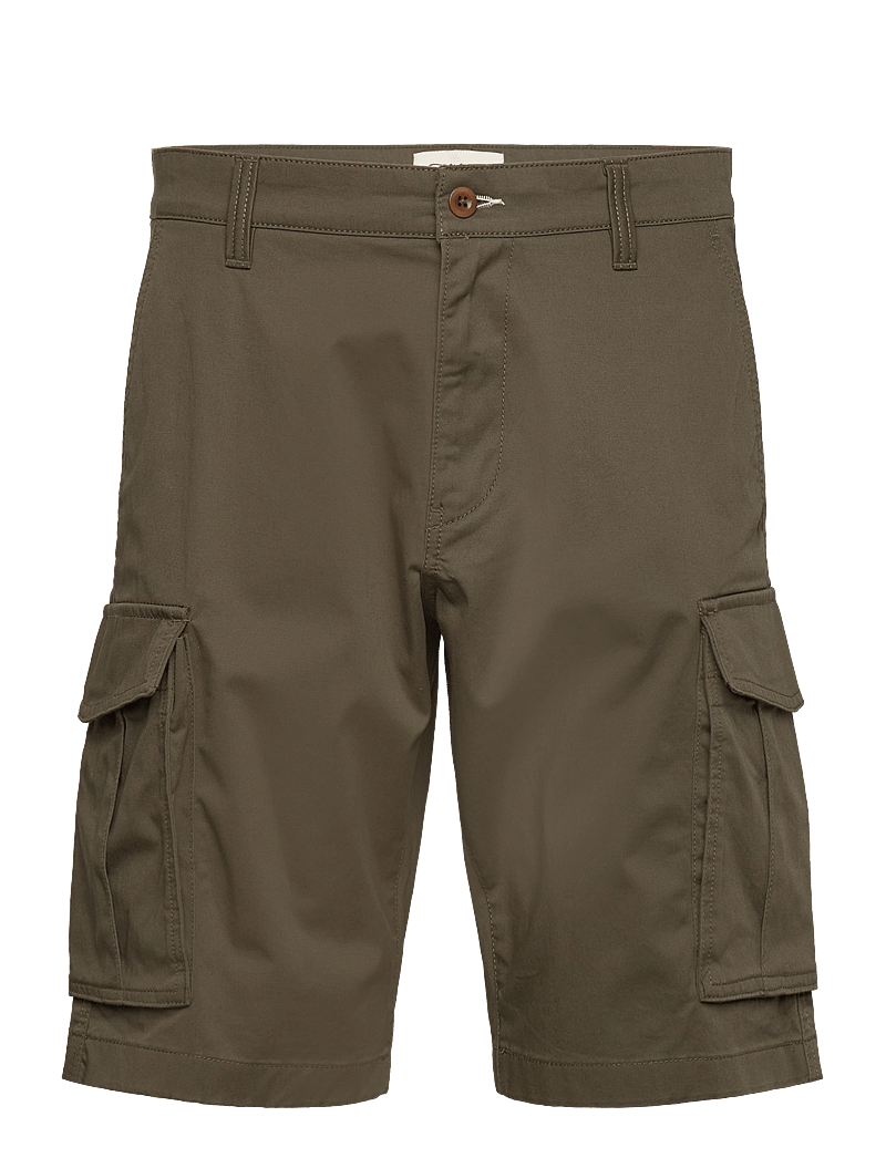 GANT - RELAXED TWILL CARGO SHORTS - cargo shorts - juniper green - 0