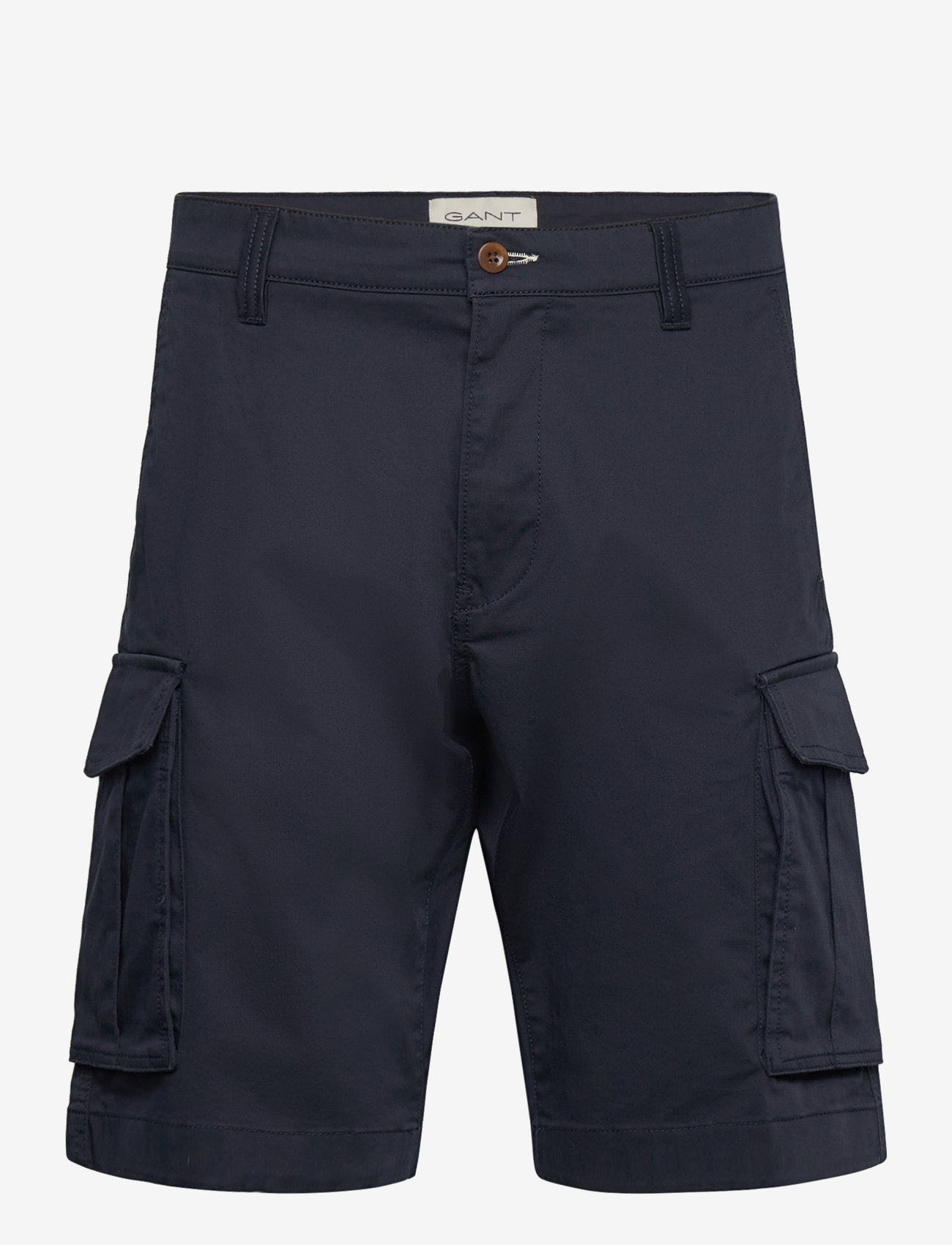 GANT - RELAXED TWILL CARGO SHORTS - cargo shorts - marine - 1