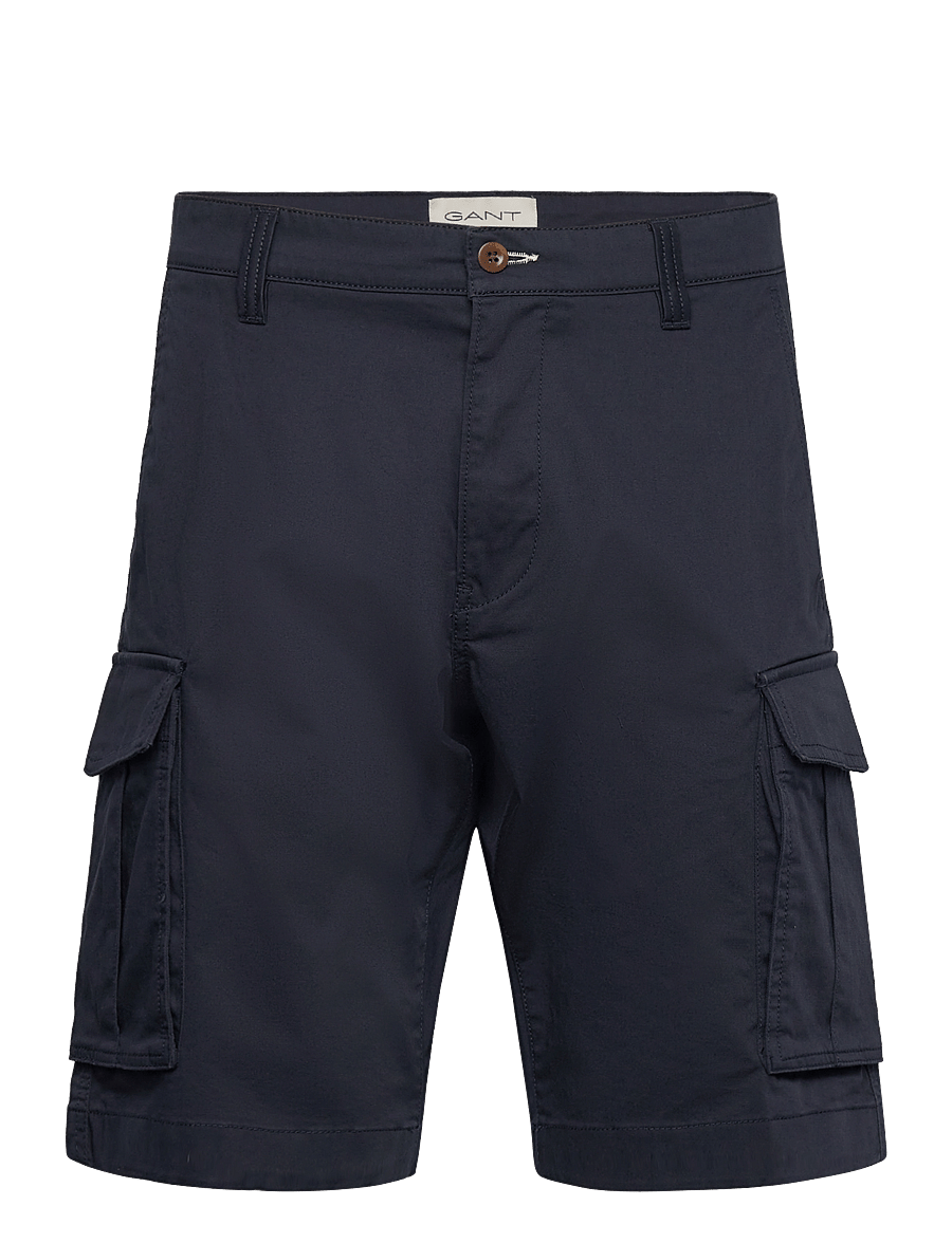 Gant - RELAXED TWILL CARGO SHORTS - lühikesed kargopüksid - marine - 1
