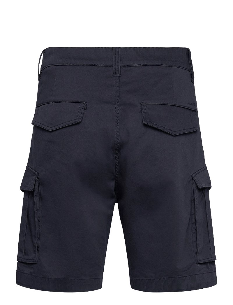 GANT - RELAXED TWILL CARGO SHORTS - cargo shorts - marine - 2