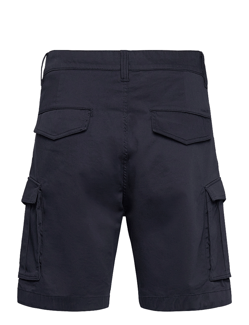 GANT - RELAXED TWILL CARGO SHORTS - lühikesed kargopüksid - marine - 2