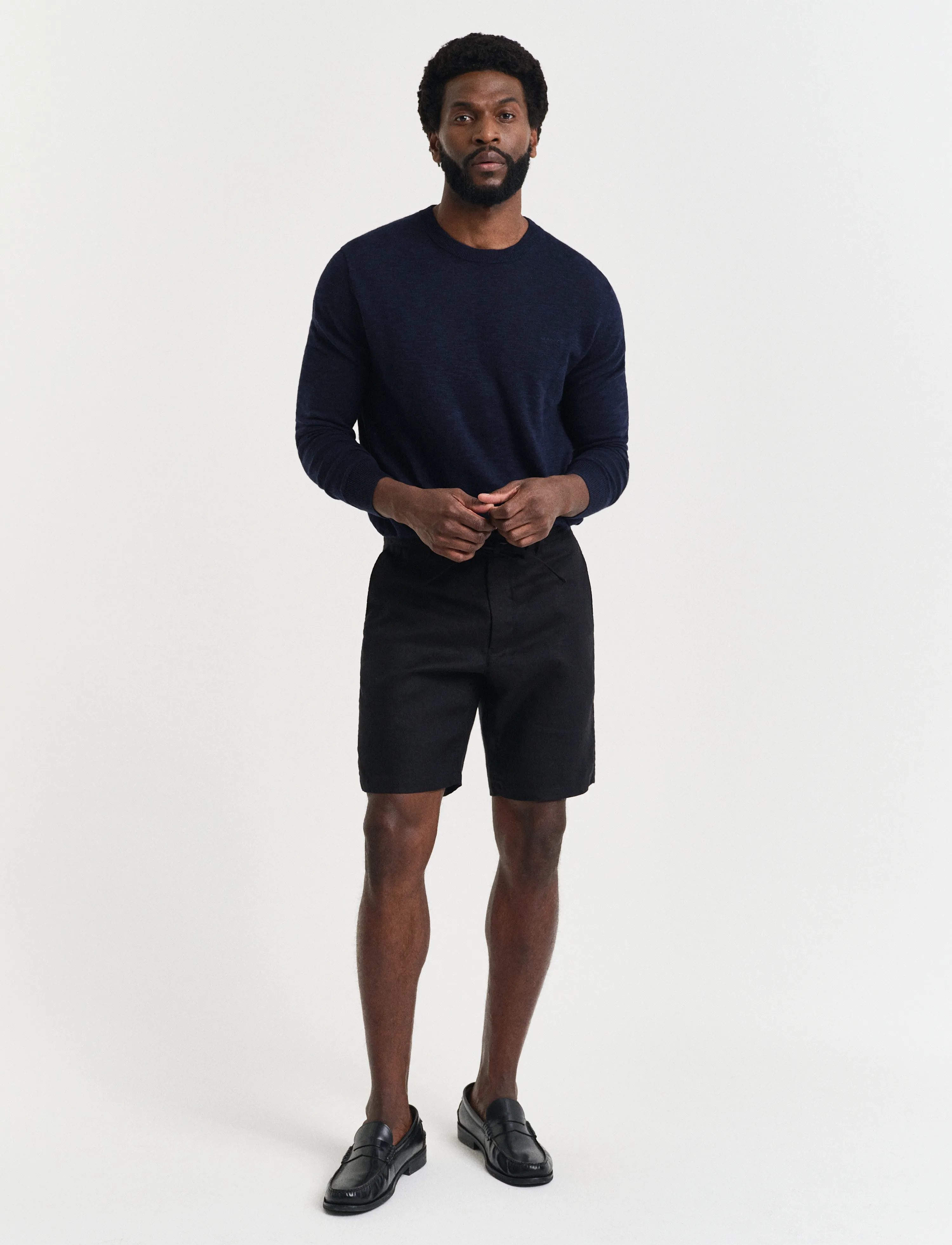 Relaxed Linen Ds Shorts
