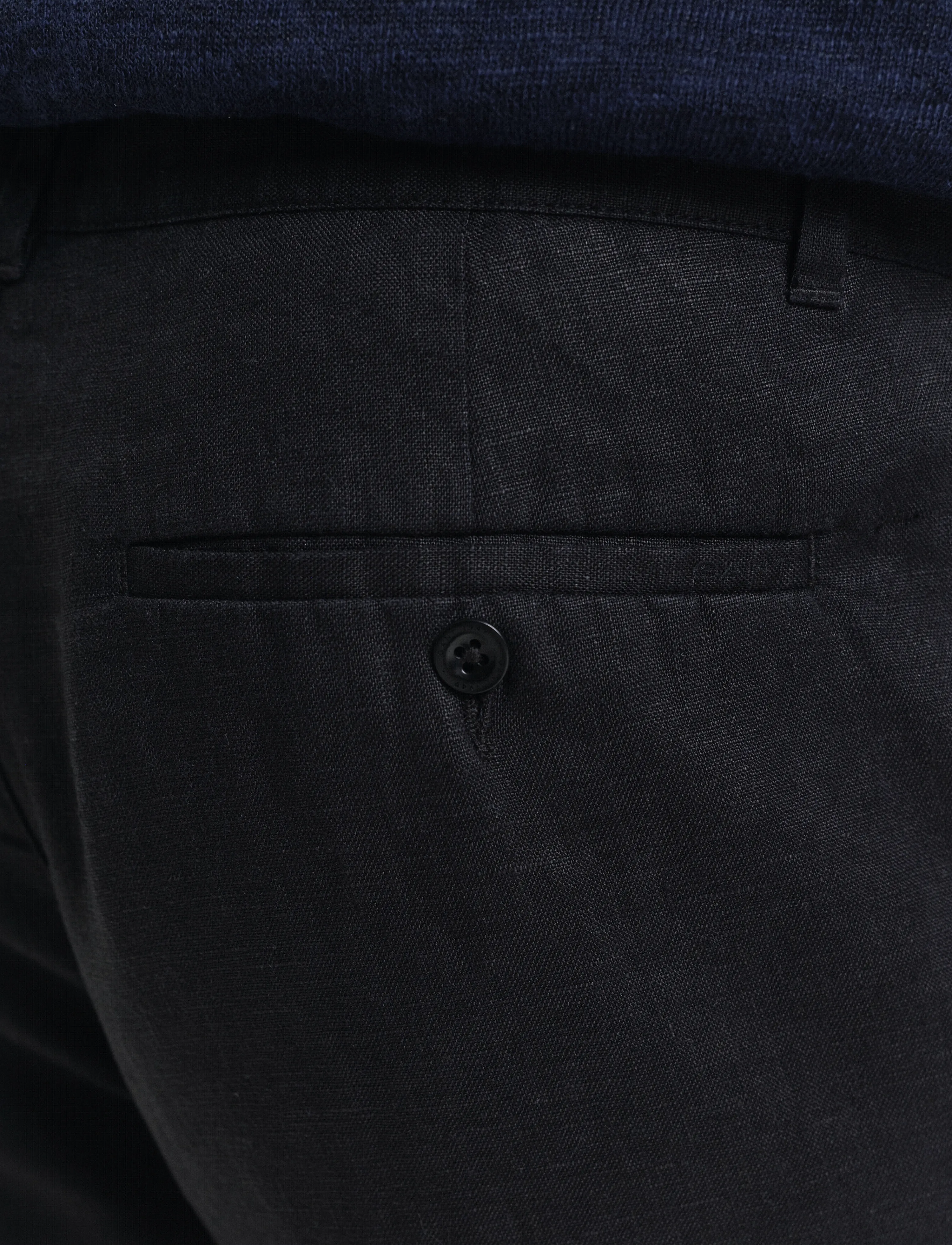 Gant - RELAXED LINEN DS SHORTS - hørshorts - black - 3