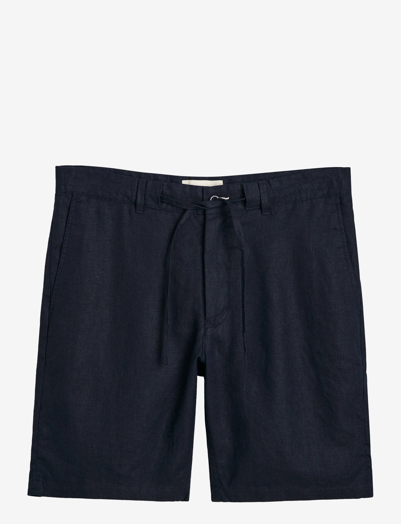 GANT - RELAXED LINEN DS SHORTS - linen shorts - evening blue - 1