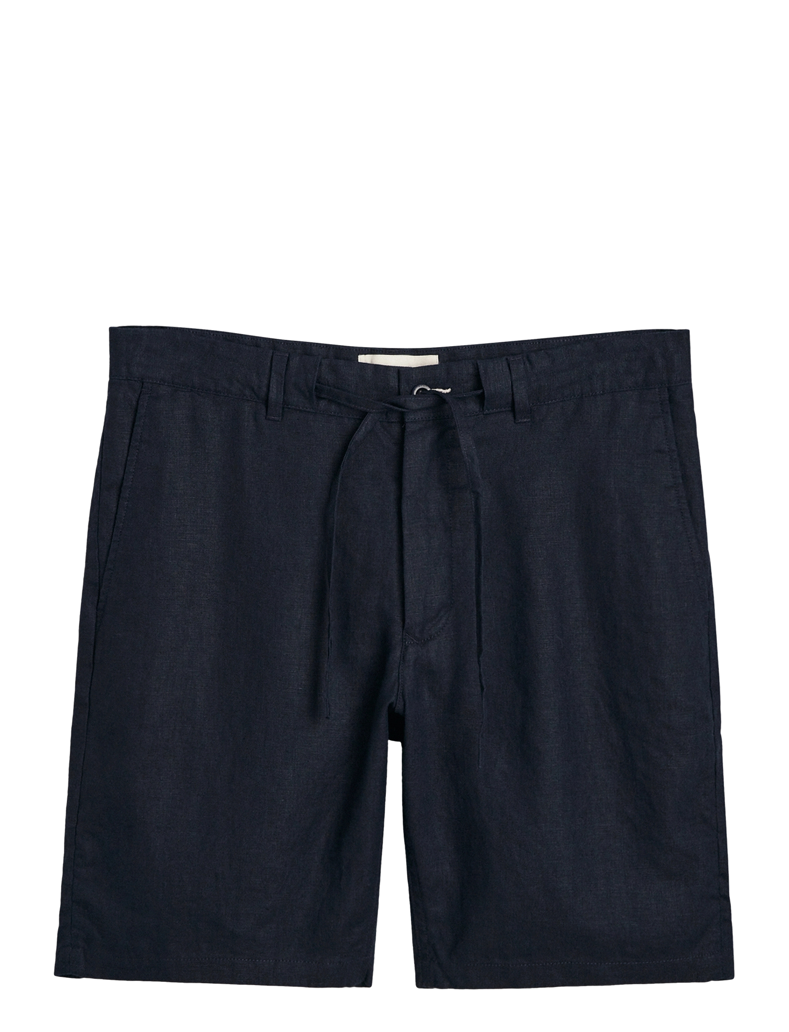 Gant RELAXED LINEN DS SHORTS - Kläder - EVENING BLUE / navy