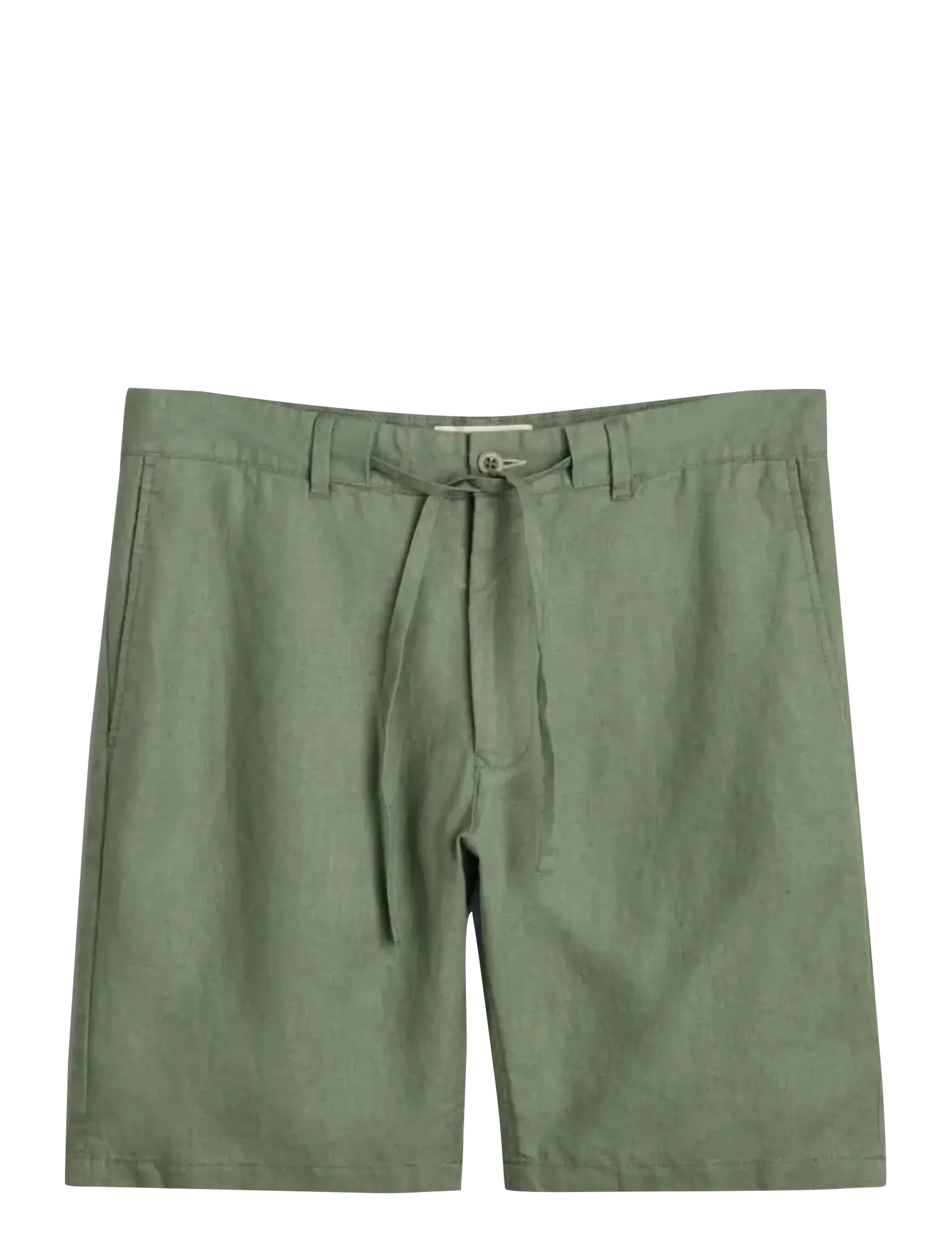 Gant RELAXED LINEN DS SHORTS - Kleidung - KALAMATA GREEN / khaki/green