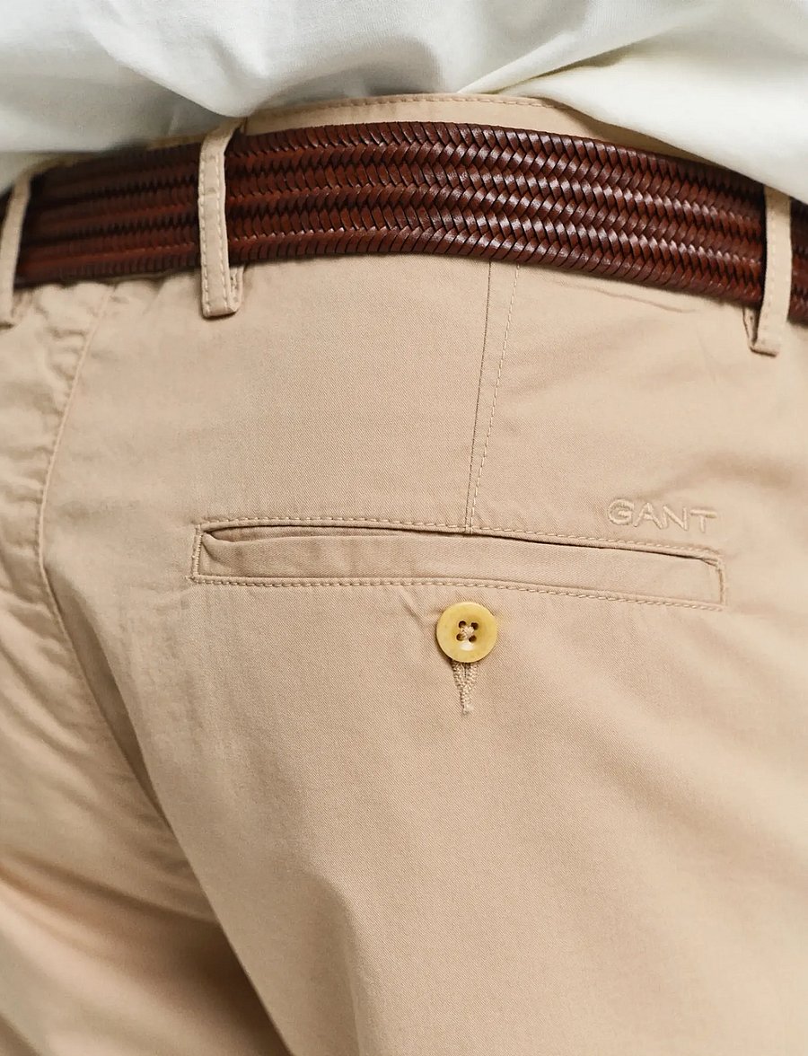Gant - RELAXED SHORTS - casual shorts - dark khaki - 4