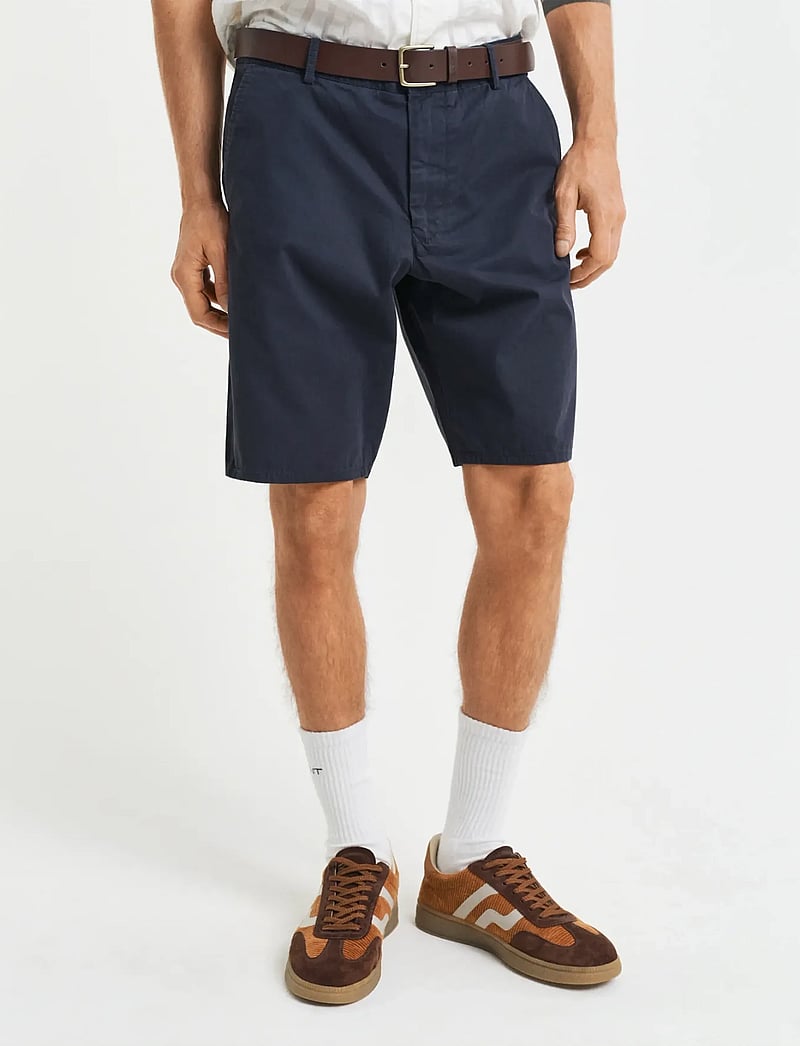 GANT - RELAXED SHORTS - lühikesed vabaajapüksid - marine - 4