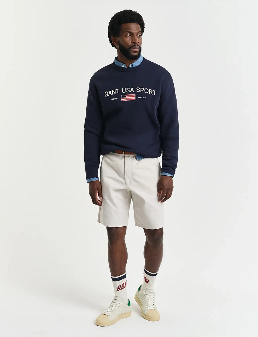 Gant - RELAXED SHORTS - casual shorts - putty - 0
