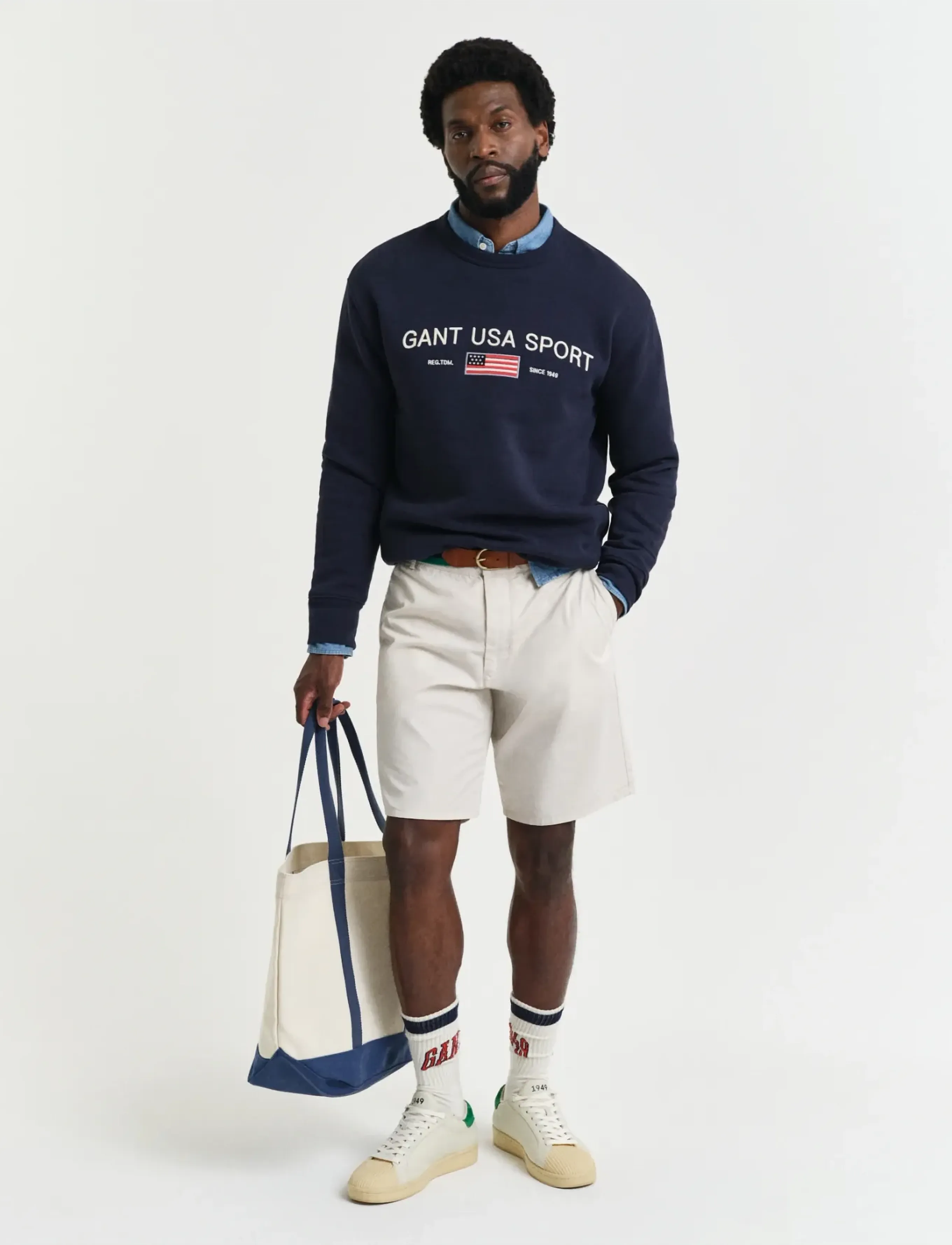 Gant - RELAXED SHORTS - rennot shortsit - putty - 5