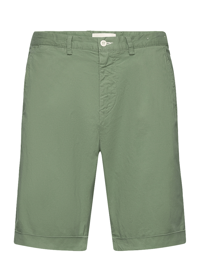 GANT - REG SUNFADED SHORTS - chinos shorts - kalamata green - 0