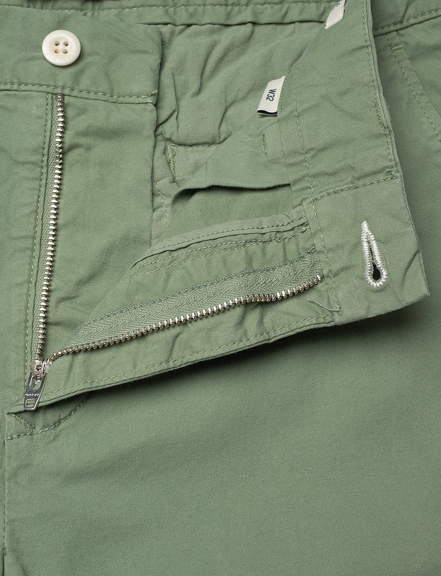 Gant - REG SUNFADED SHORTS - chino lühikesed püksid - kalamata green - 3